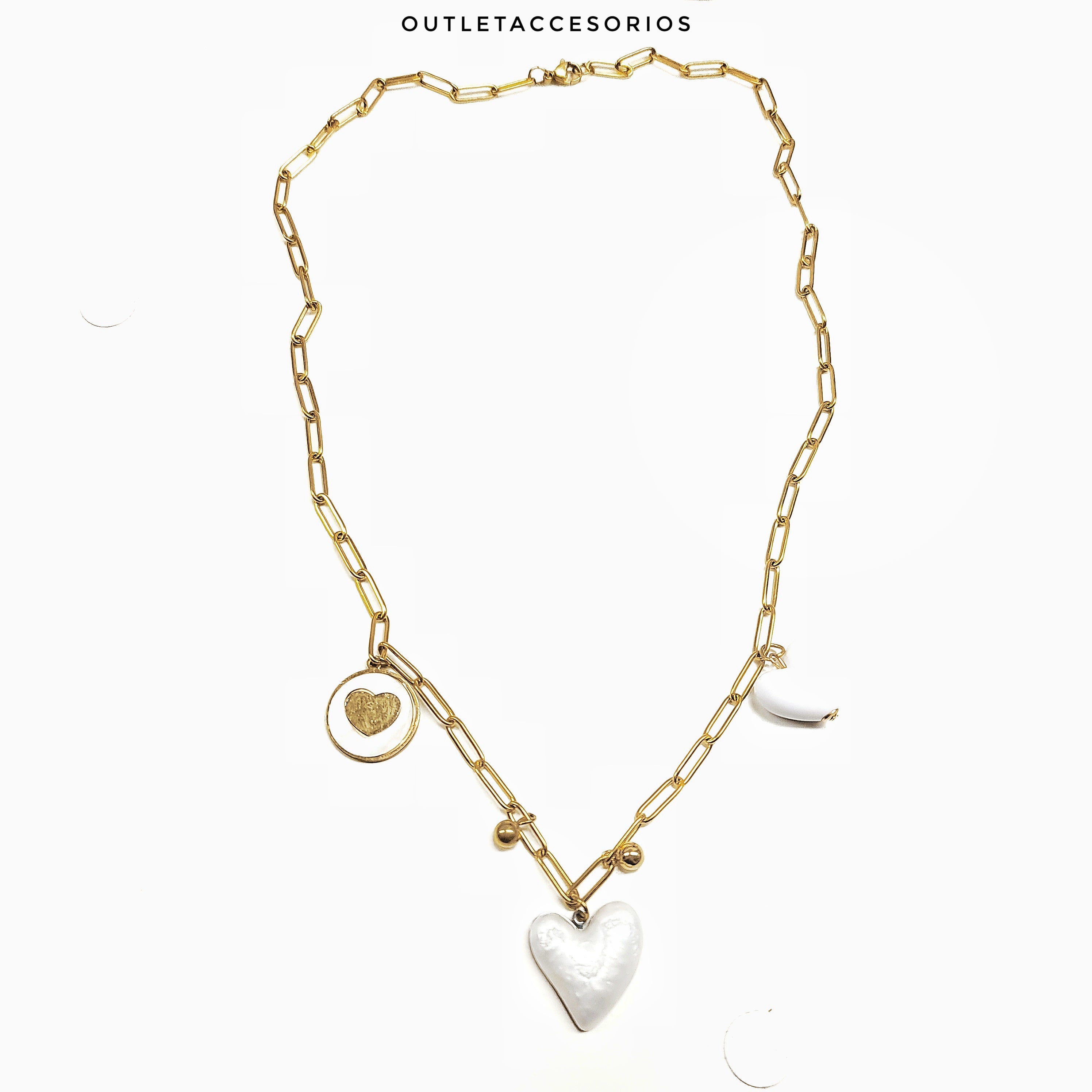 Collar corazon elizabeth