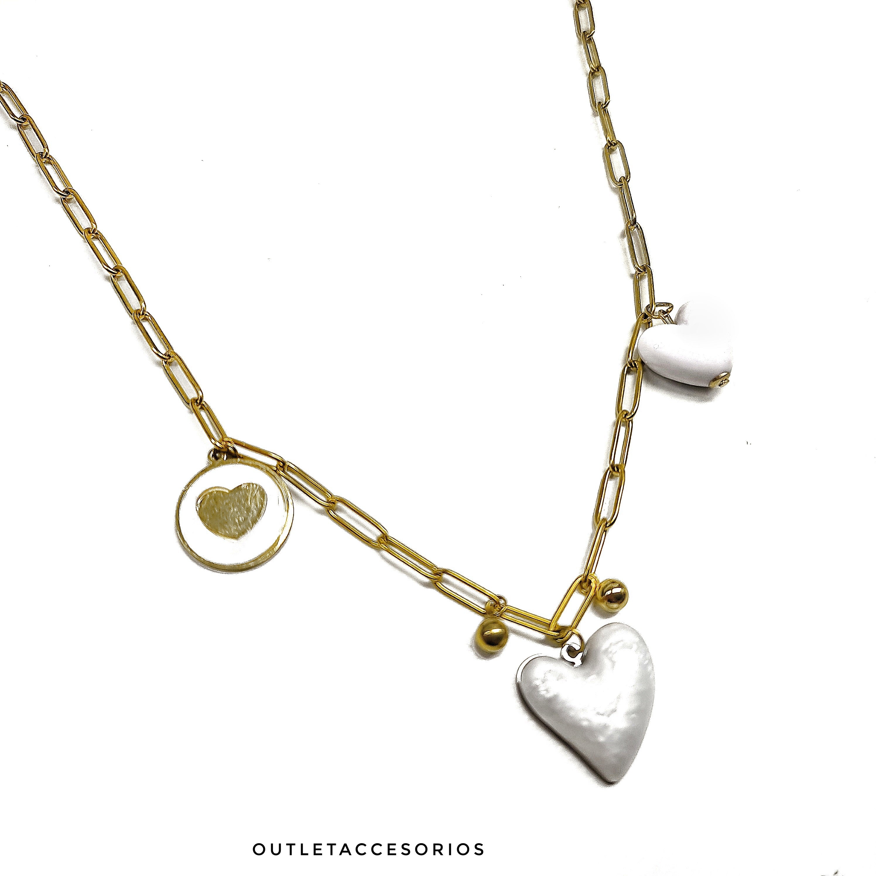 Collar corazon elizabeth