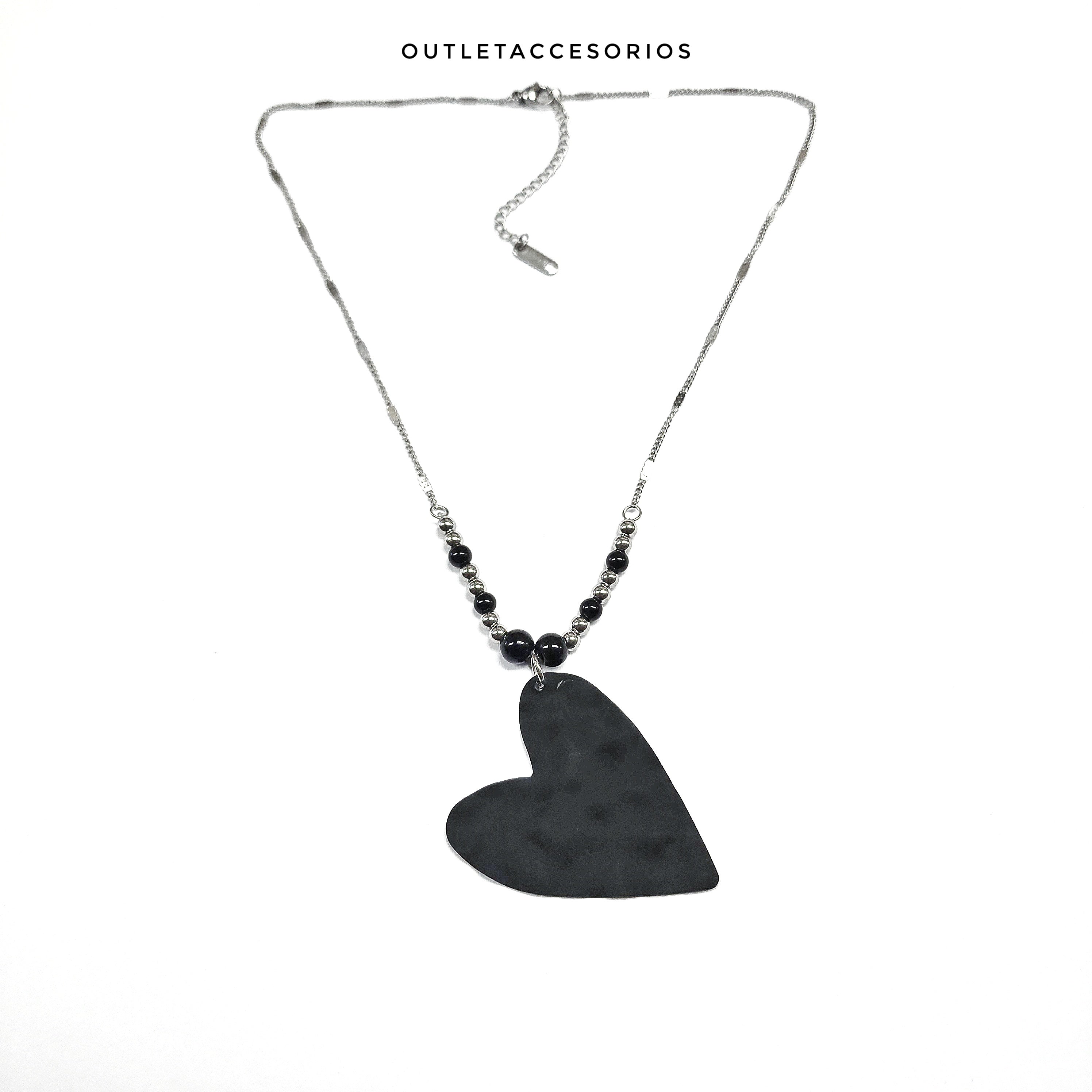 Collar corazon dark
