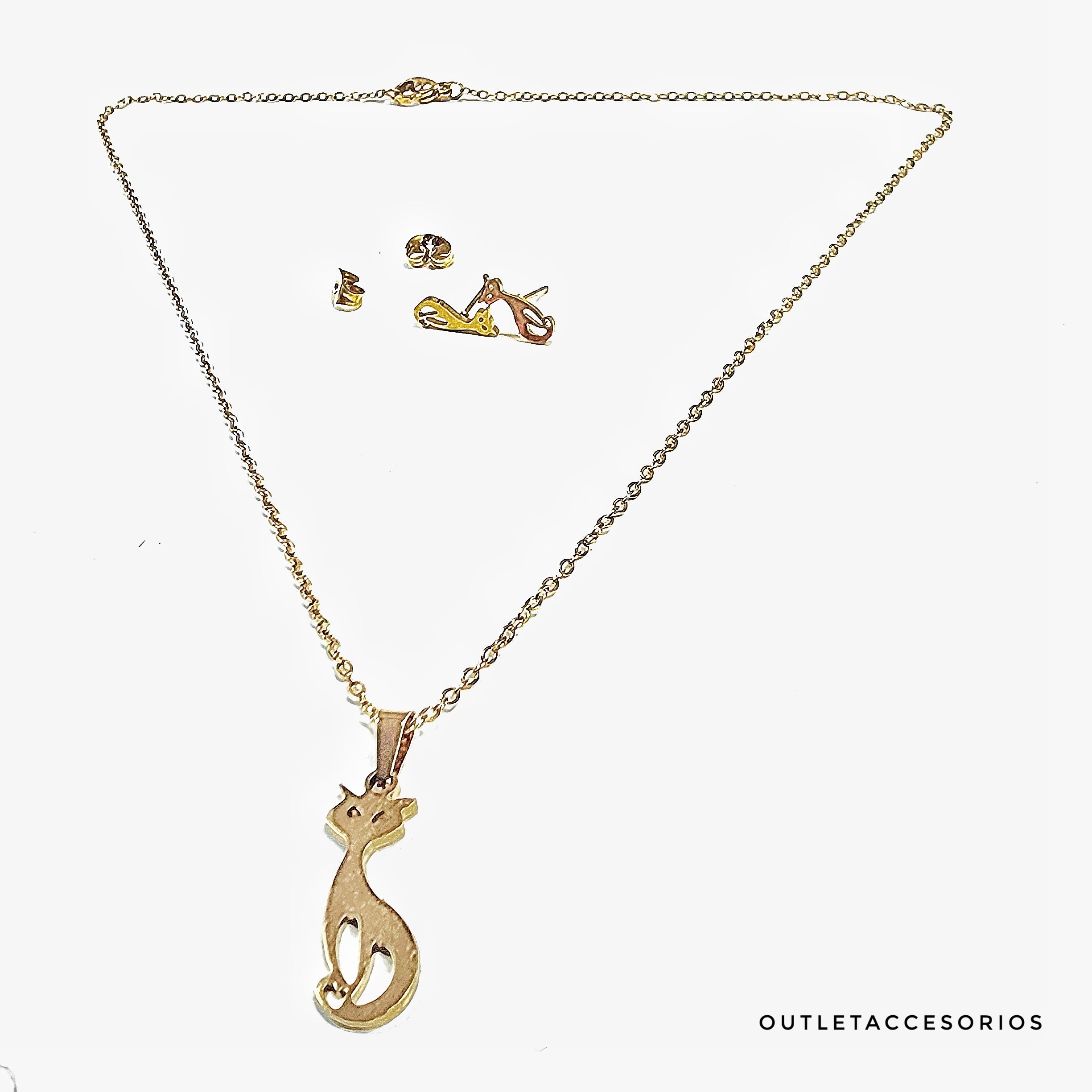 Collar gatuno + aros