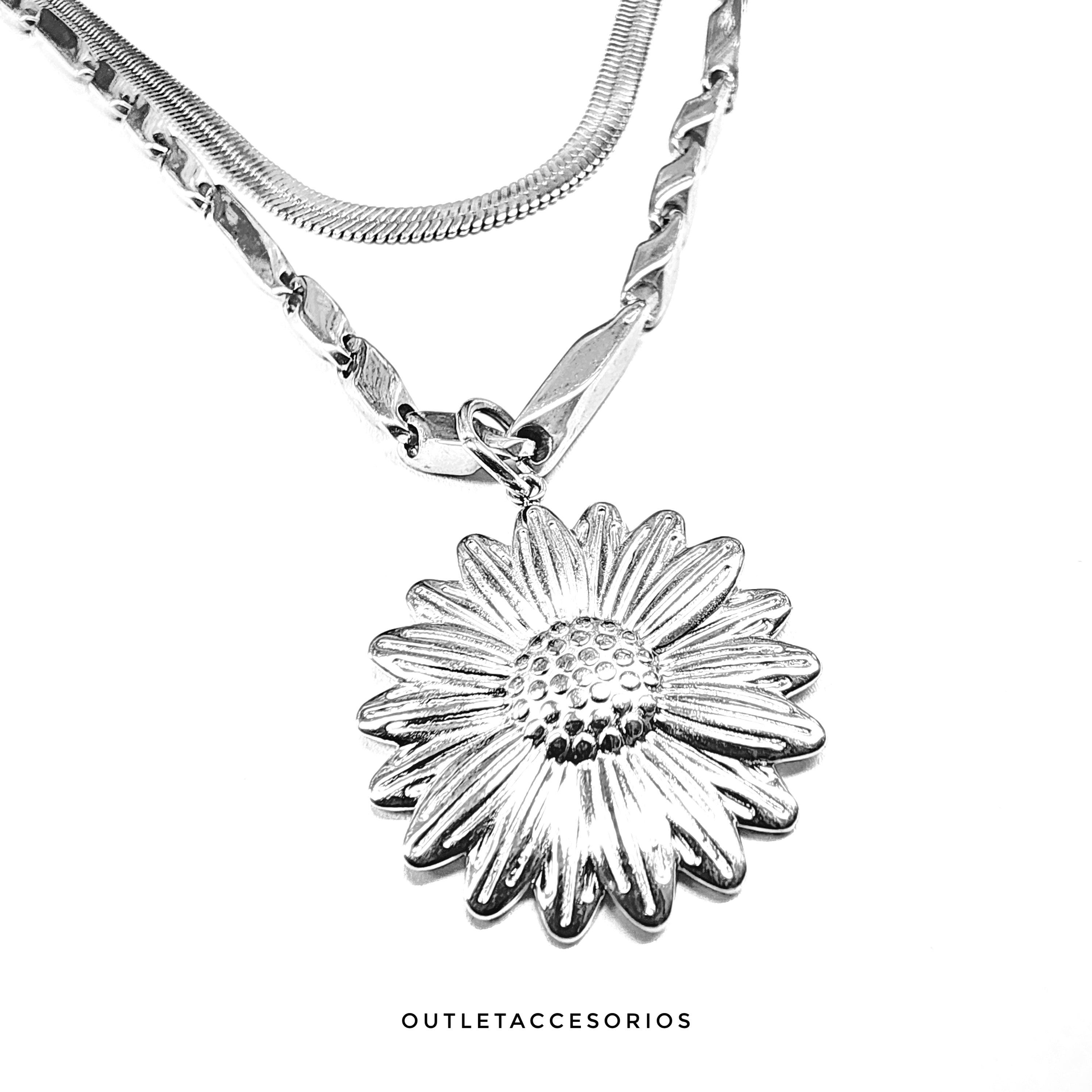Collar flor naciente