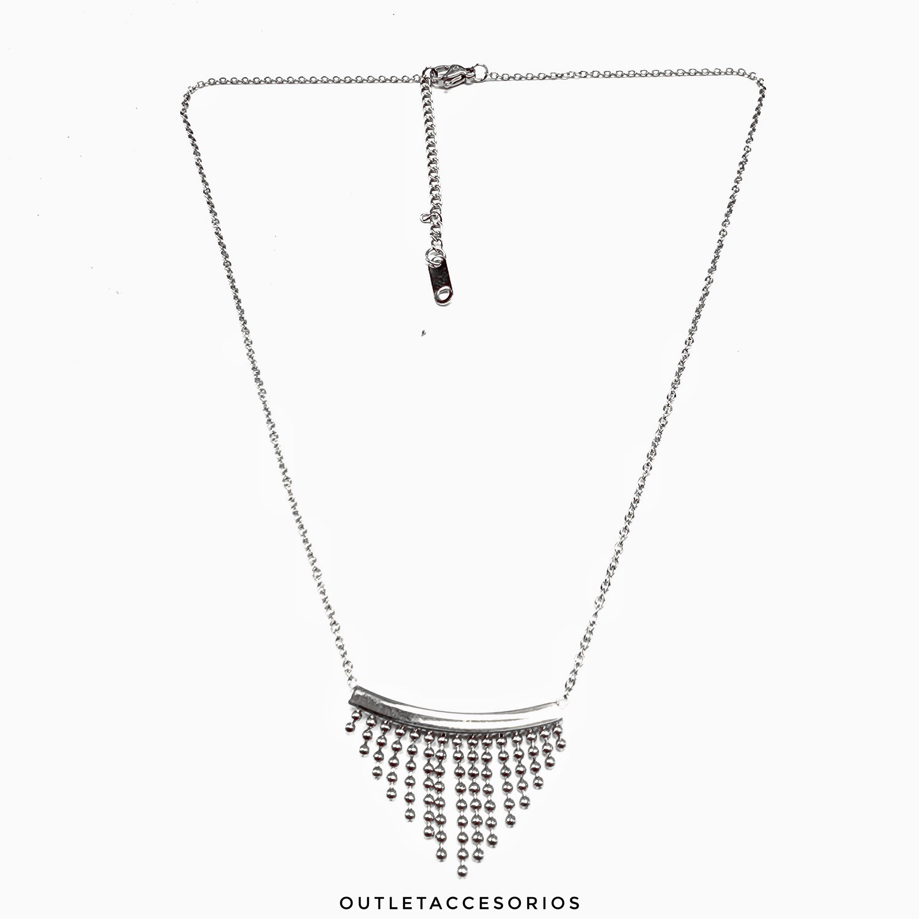 Collar Lady Plateado