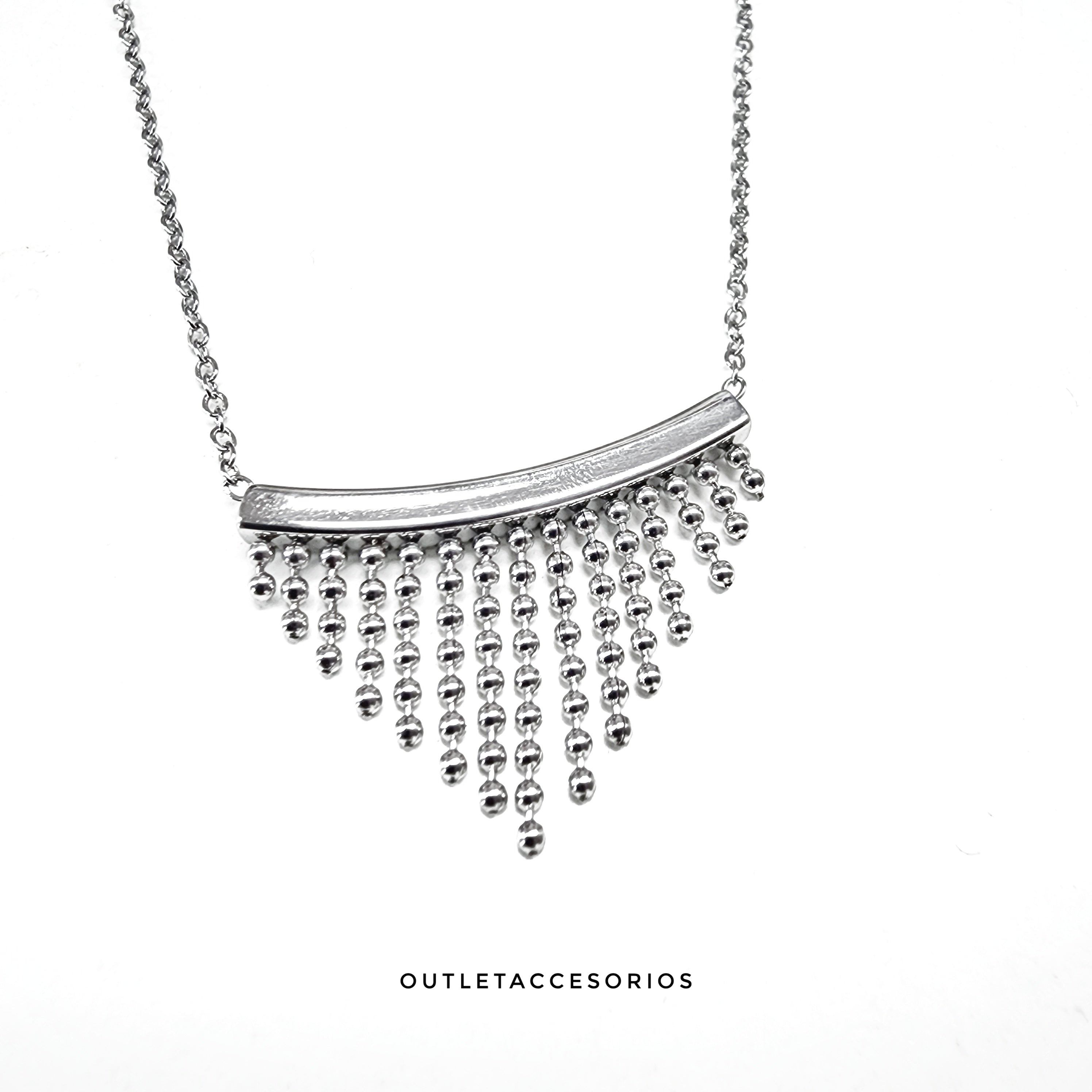 Collar Lady Plateado