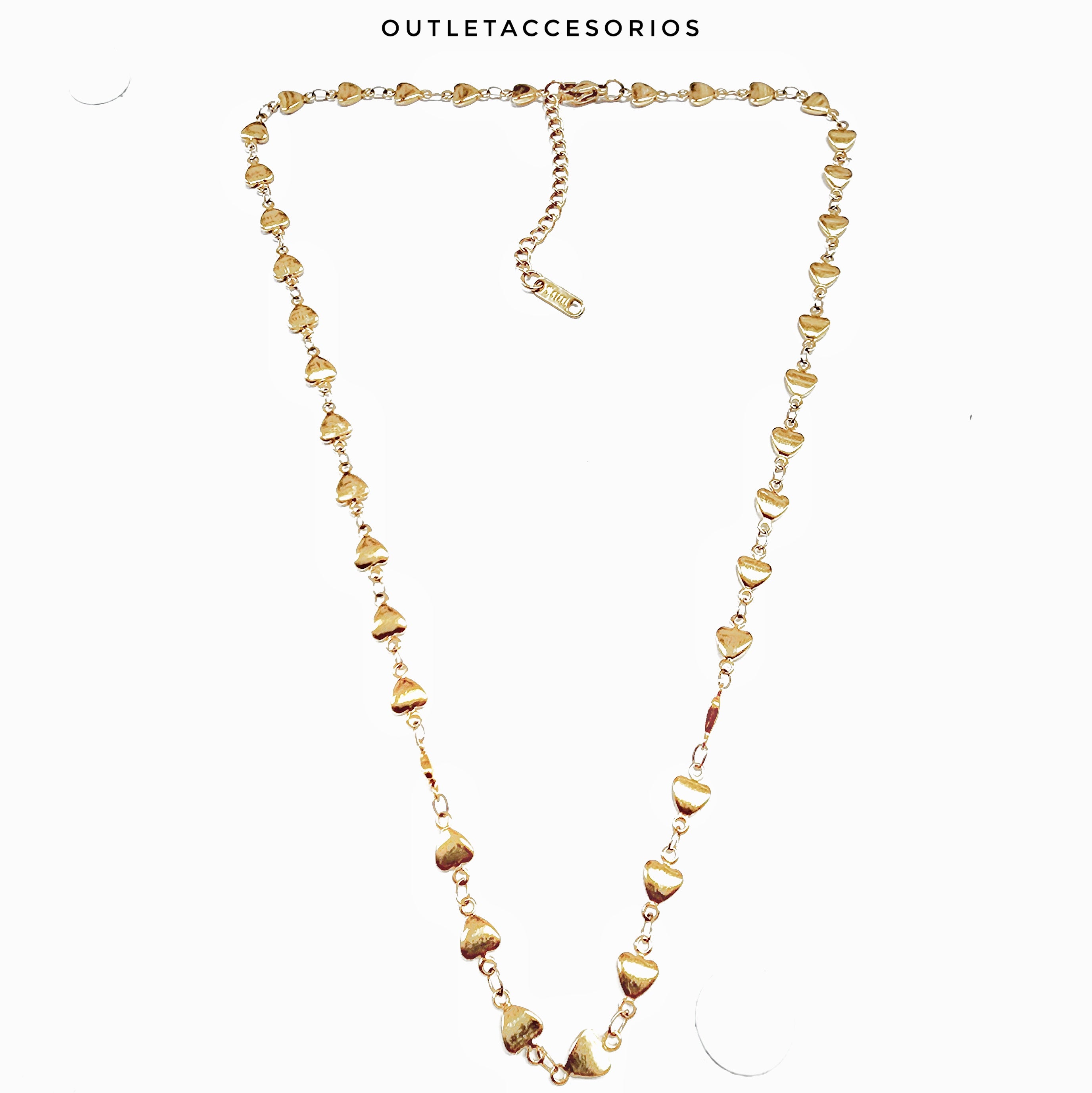 Collar Love Dorado