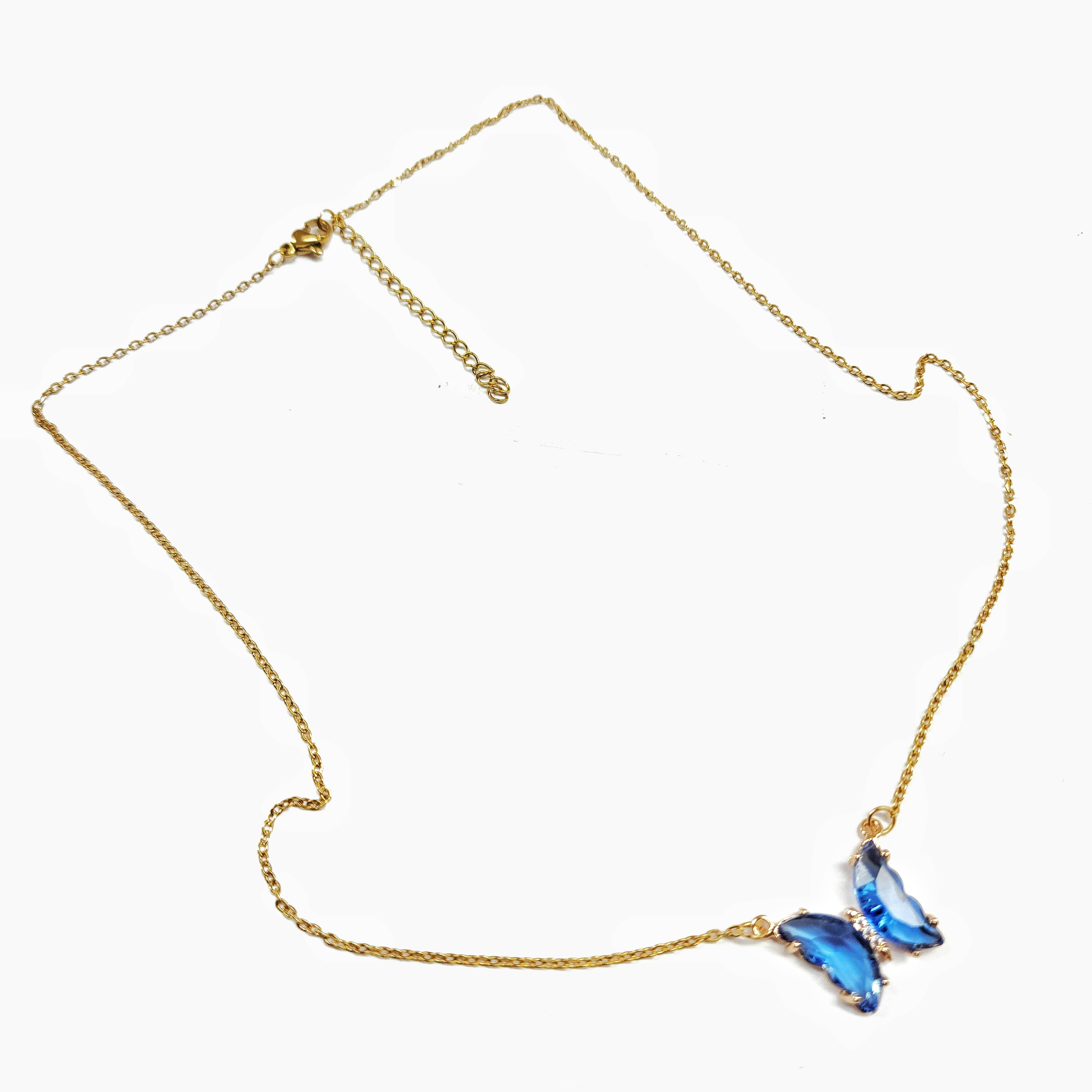 Collar Mariposa Blue