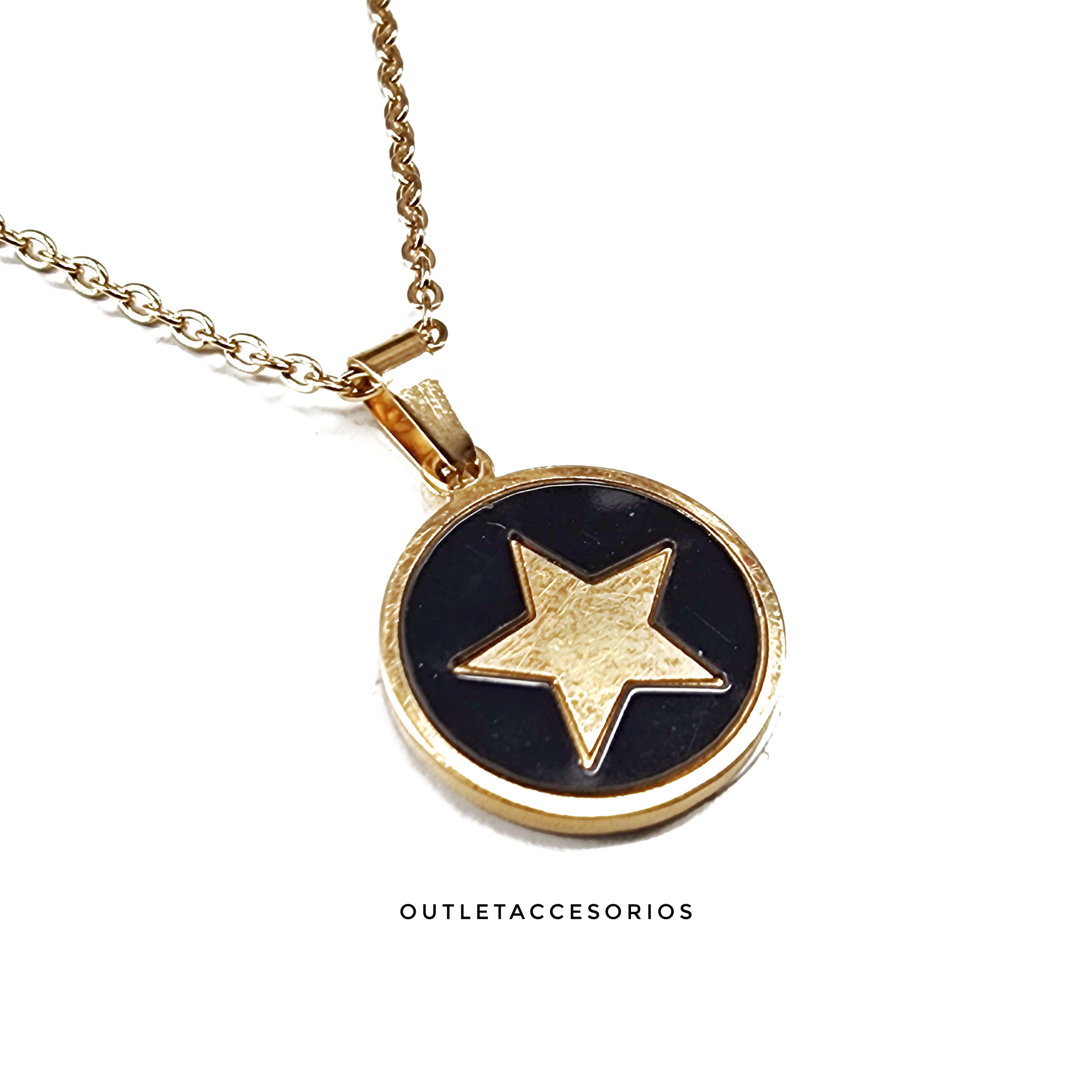 Collar Medalla estrella