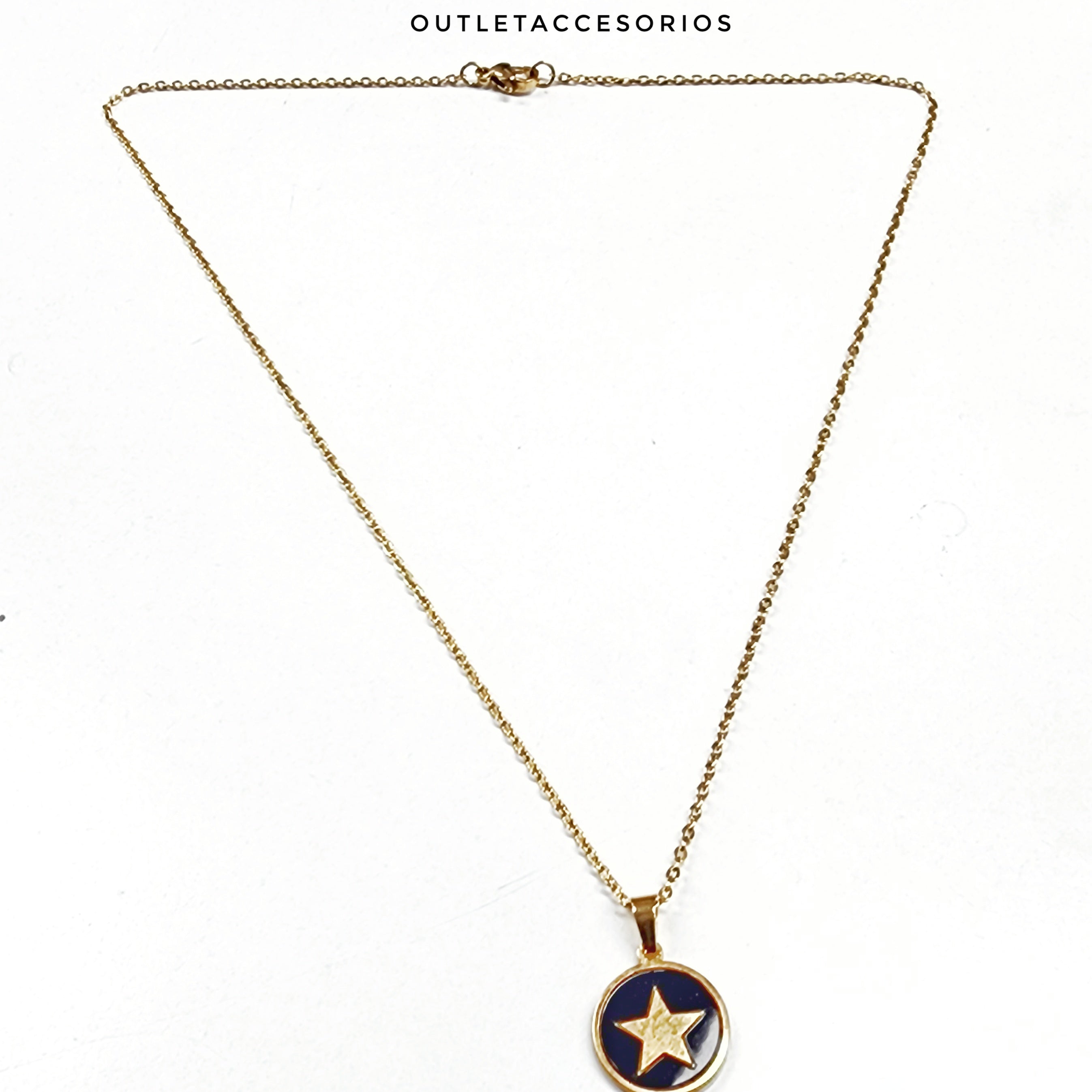 Collar Medalla estrella