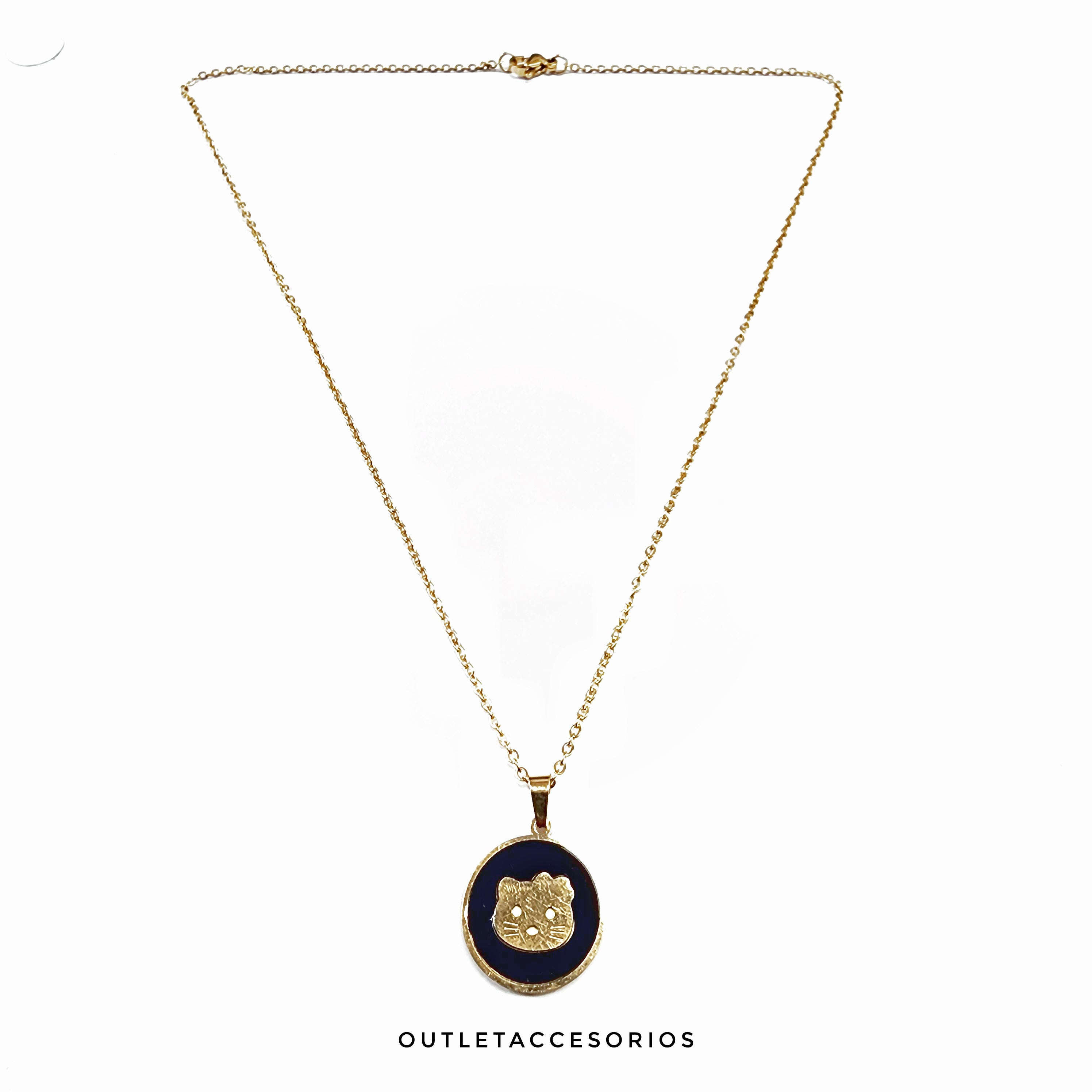 Collar Medalla hellokitty