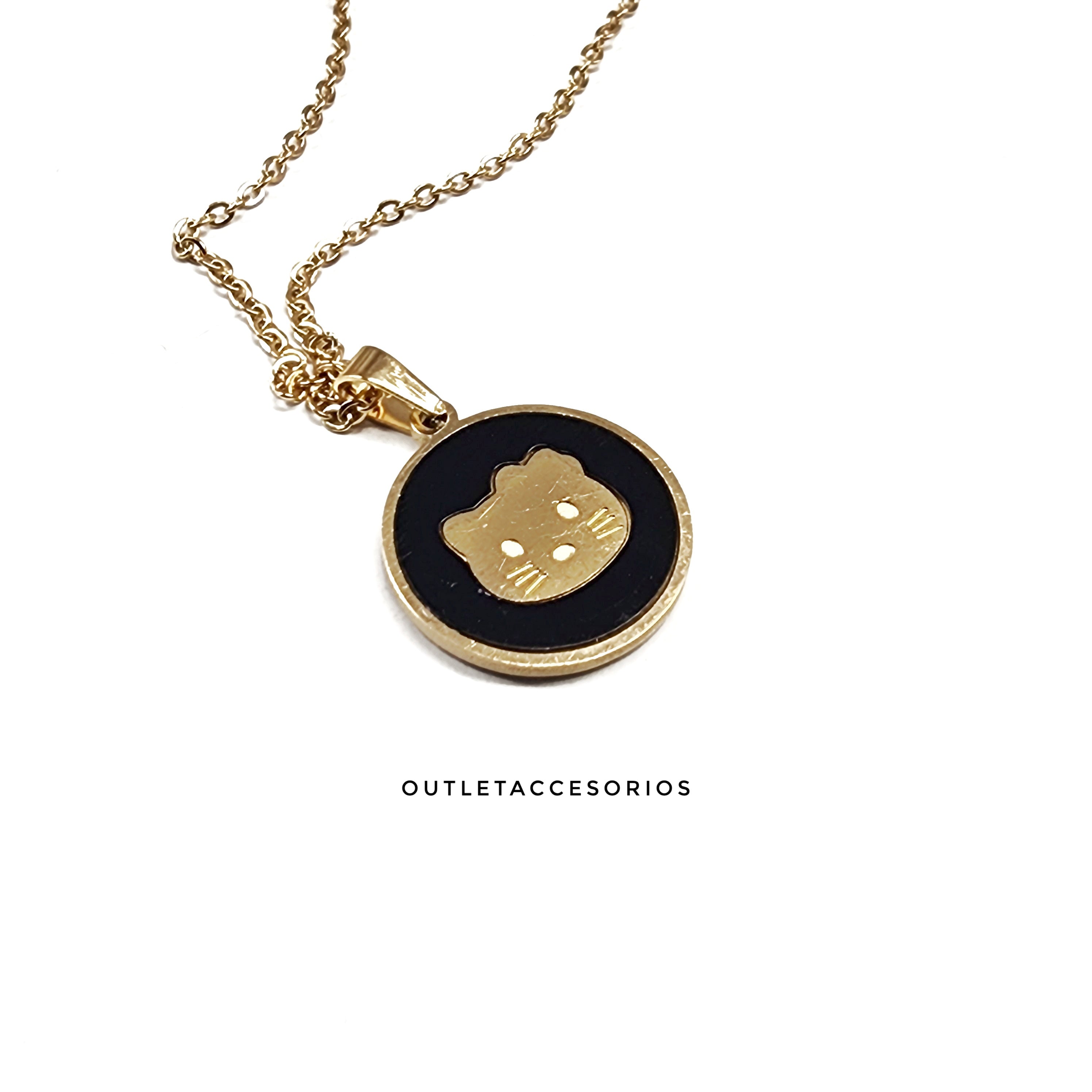 Collar Medalla hellokitty