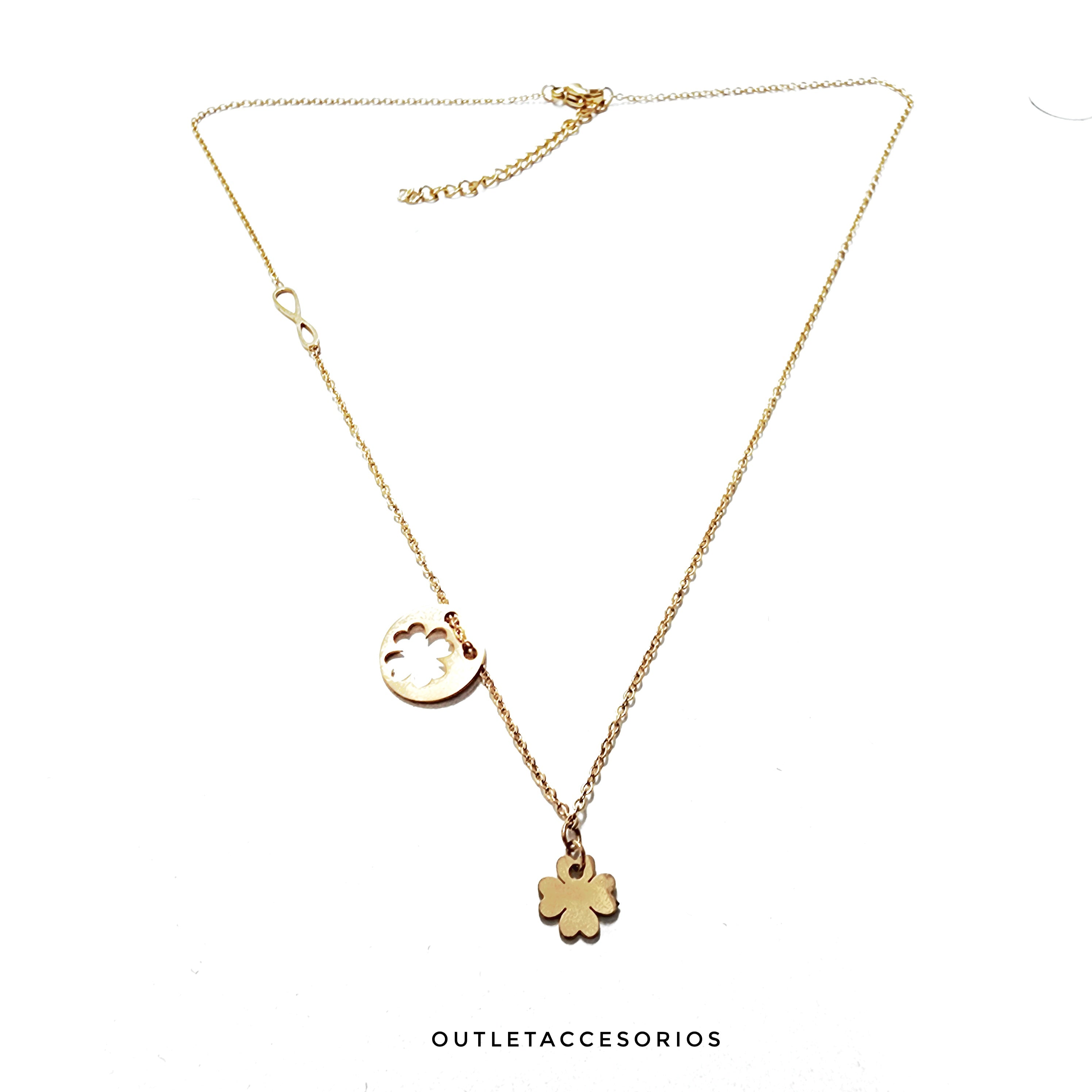 Collar trebol