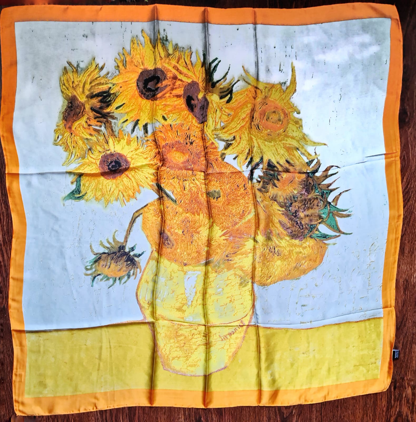 Pañuelo girasol