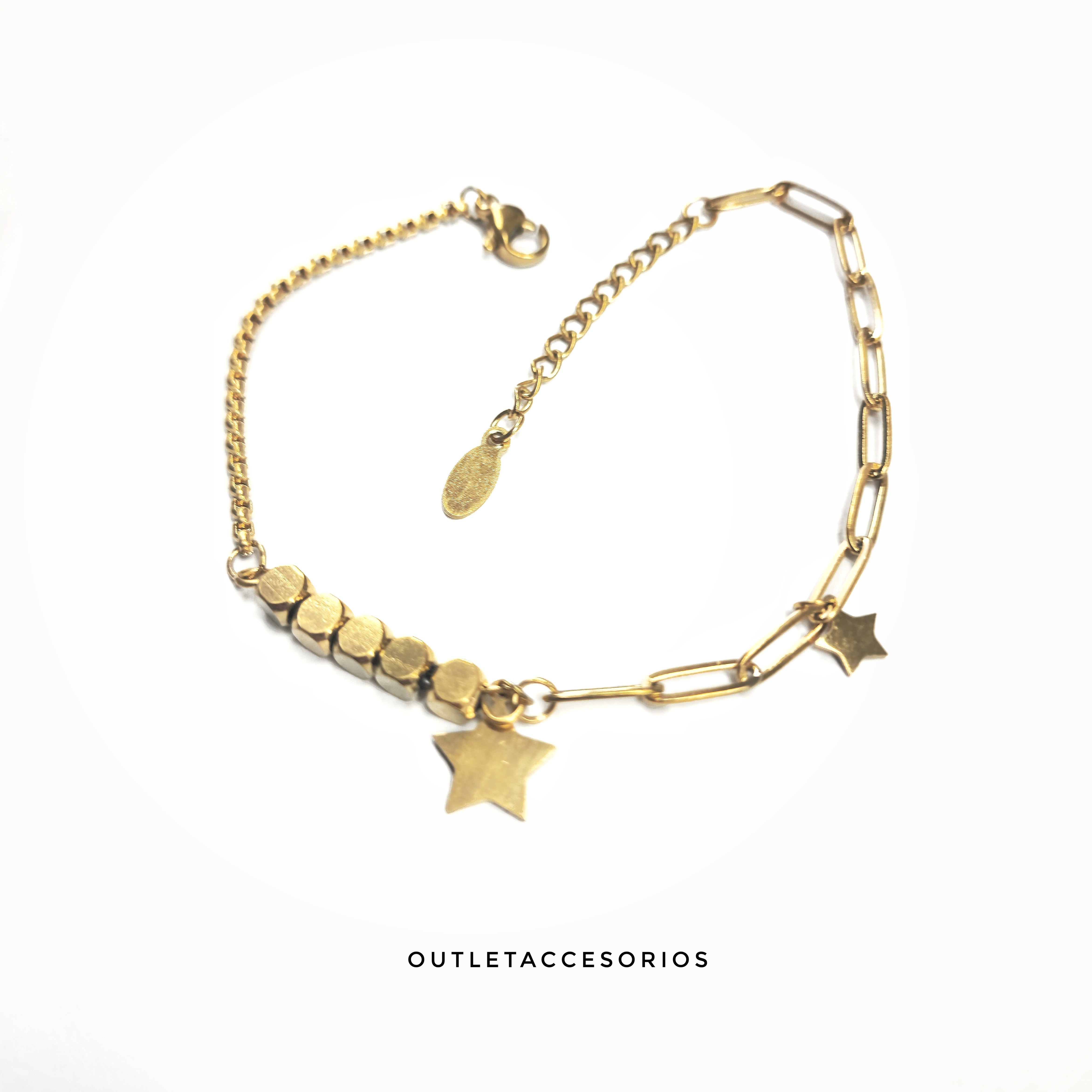 Pulsera Estrella dorada