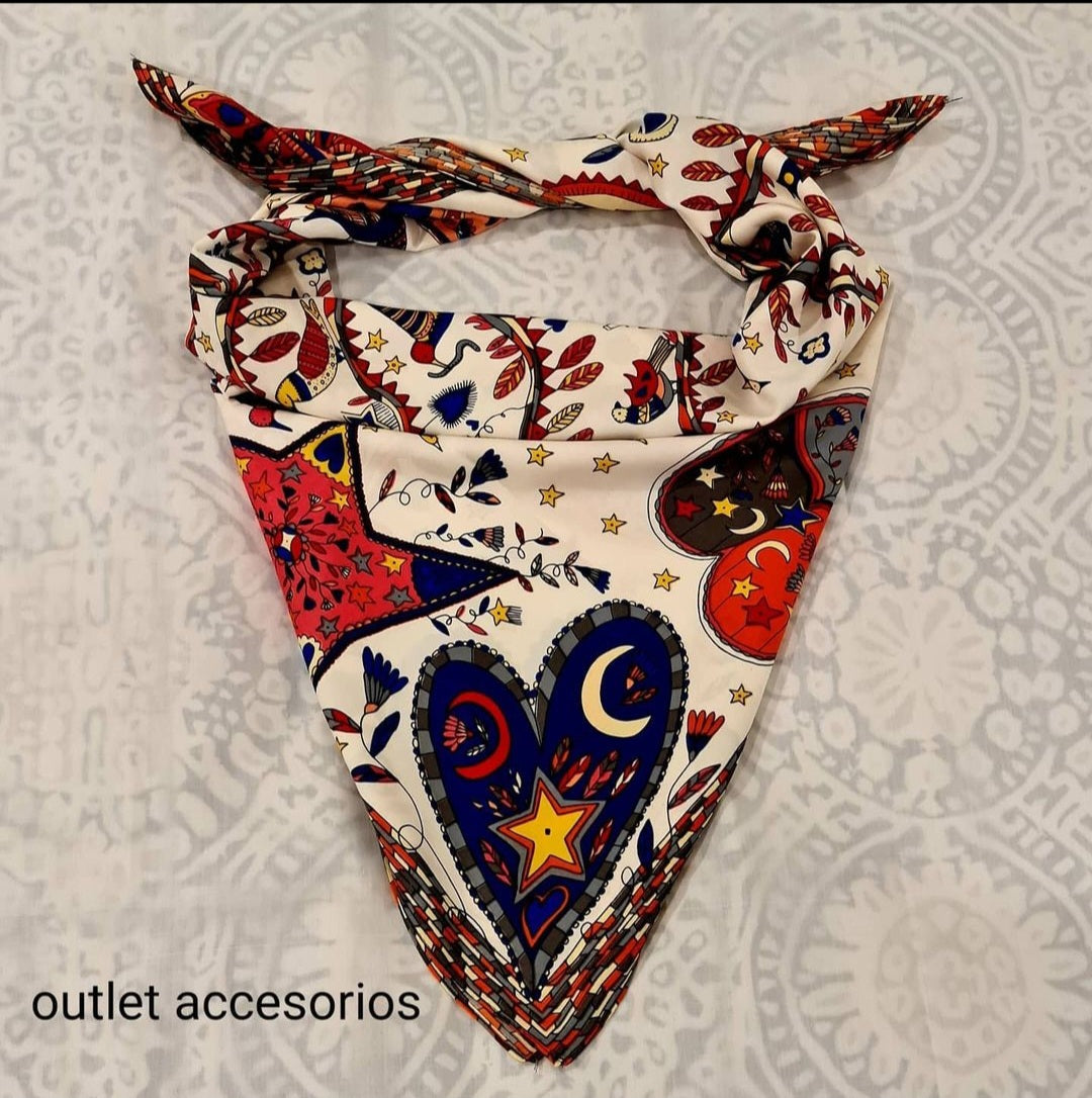 Pañuelo corazón mexicano