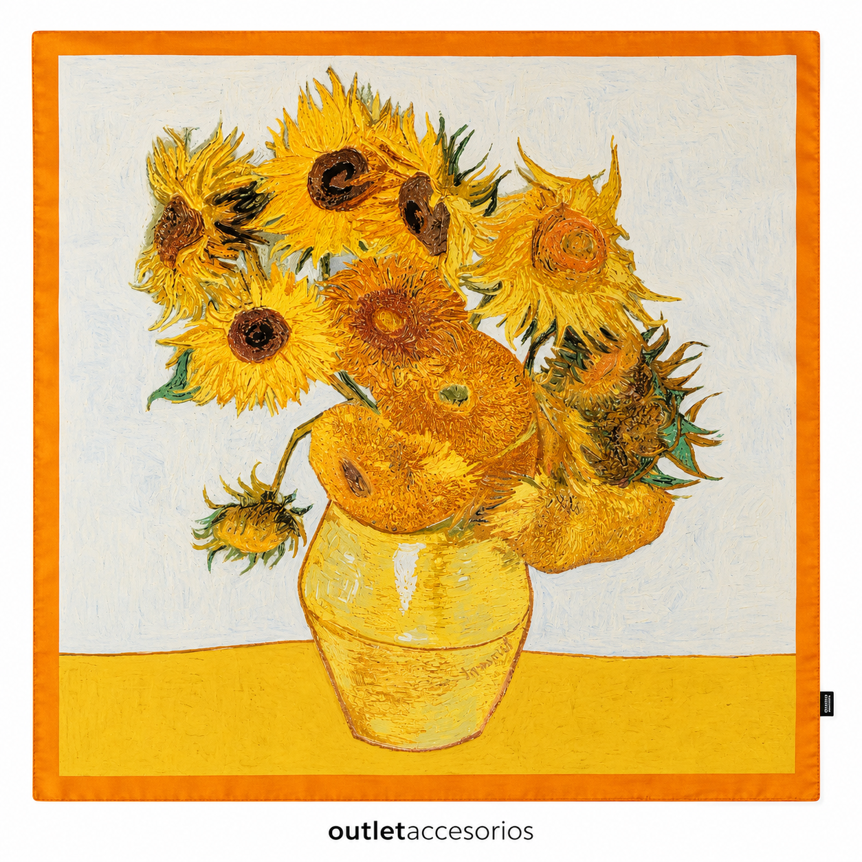 Pañuelo girasol