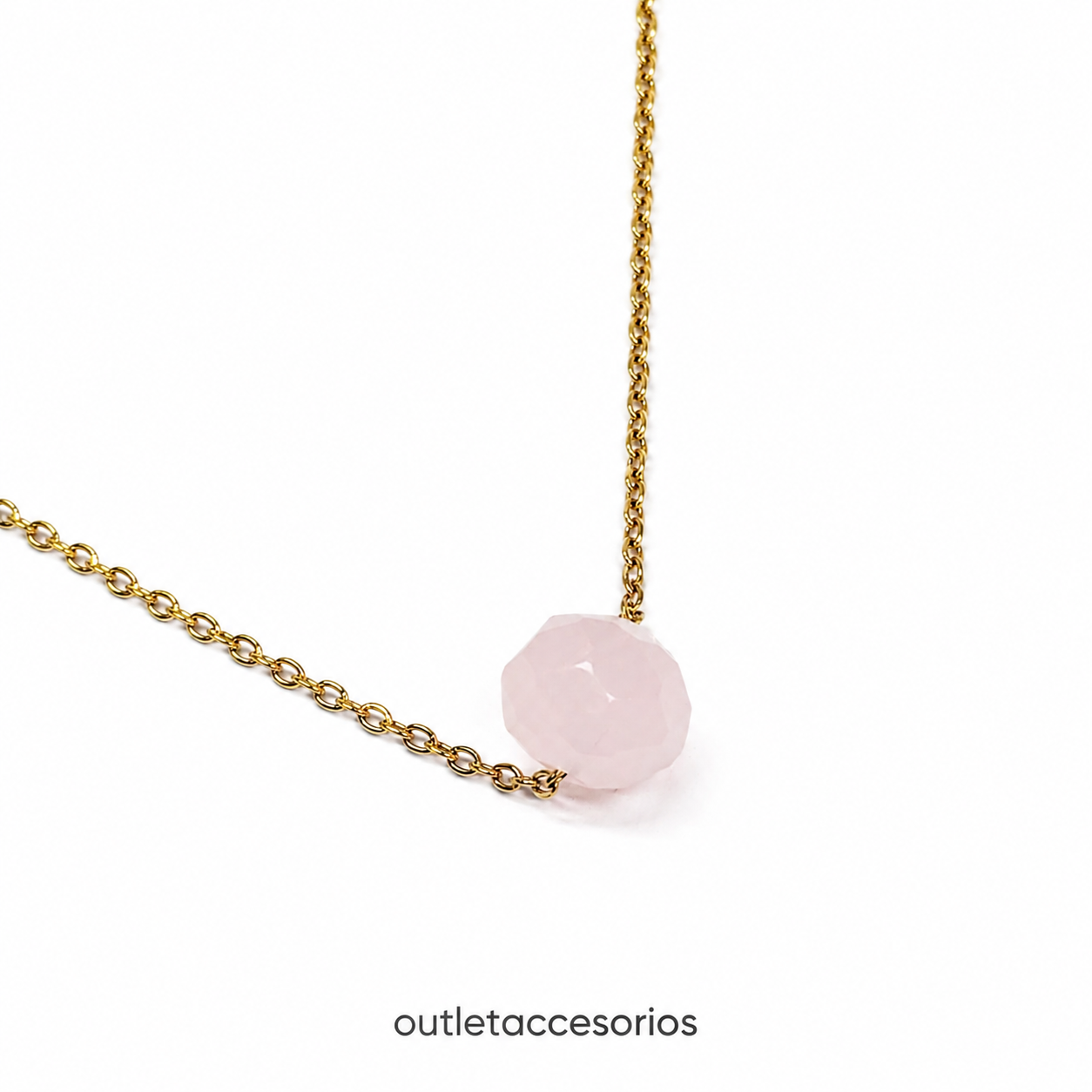 Collar luz rosa