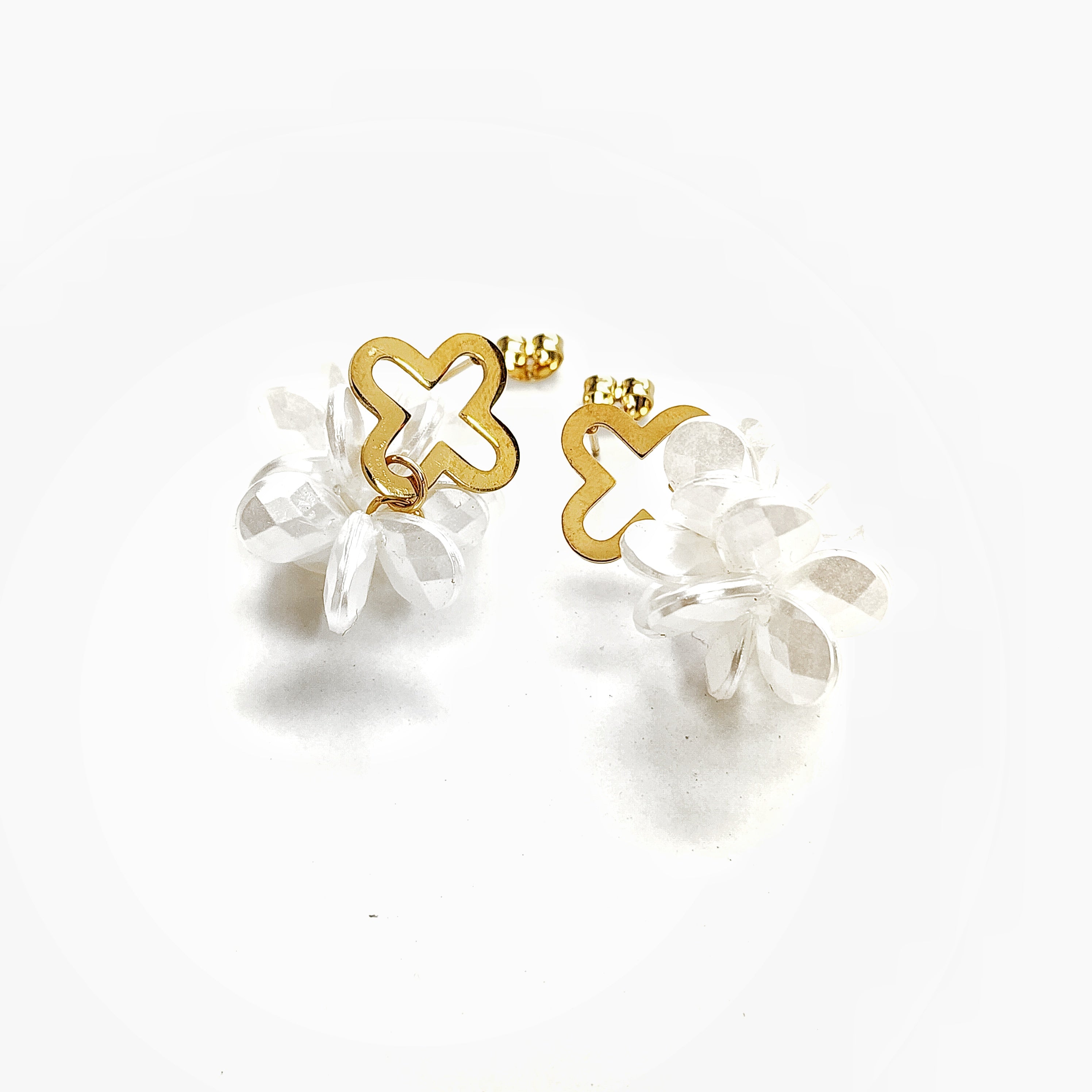 Aros ramo perla🌼