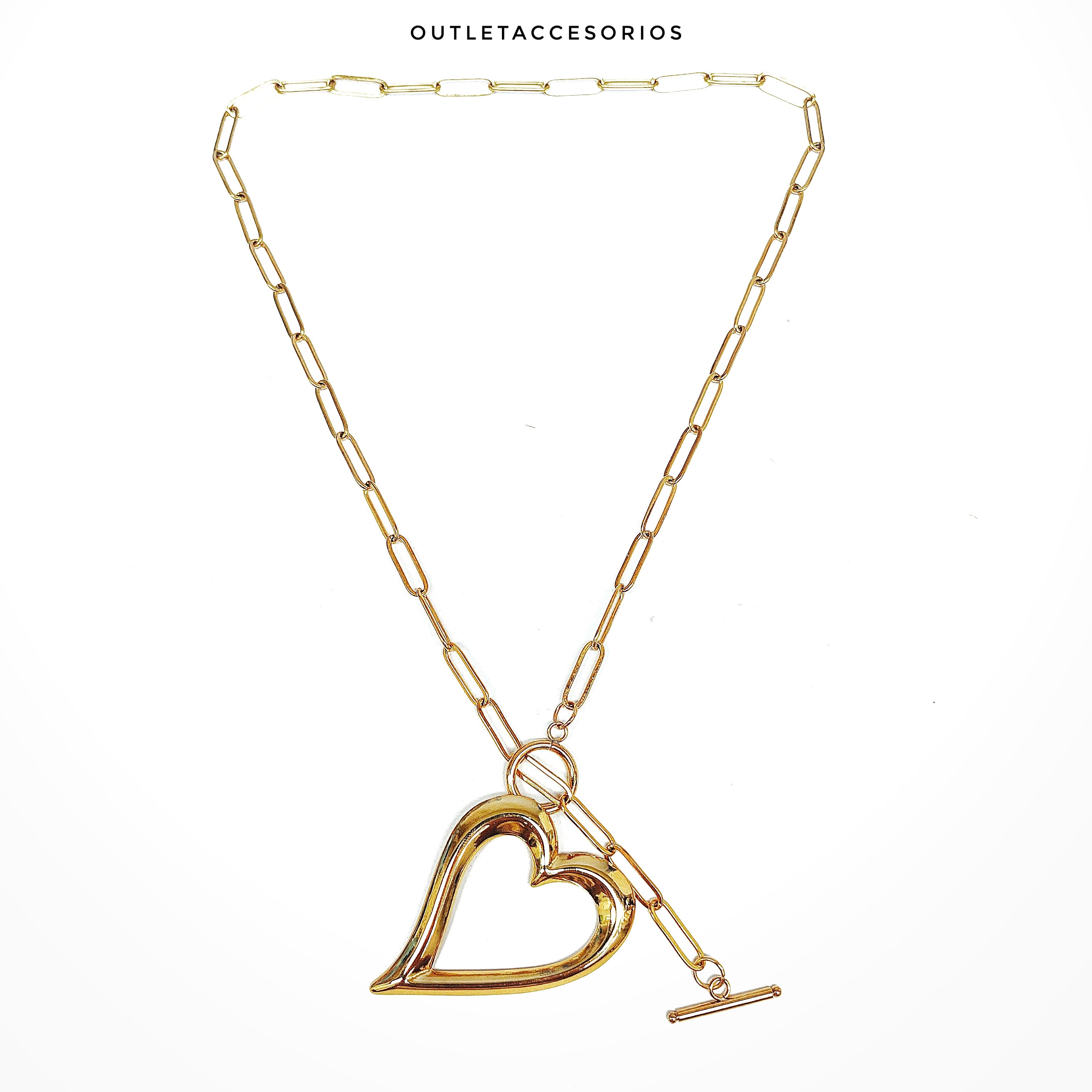 Collar maxi corazon
