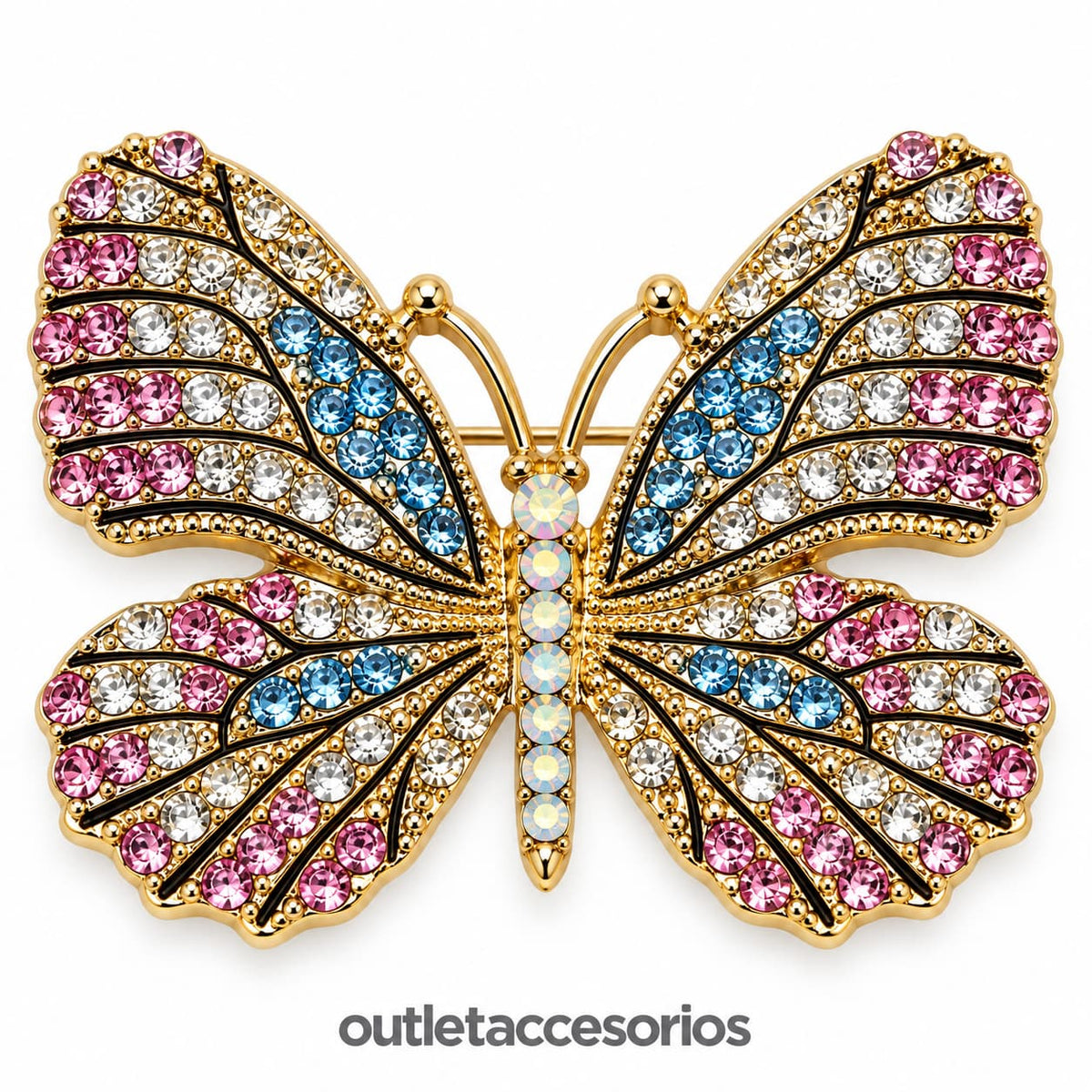 Prendedor mariposa