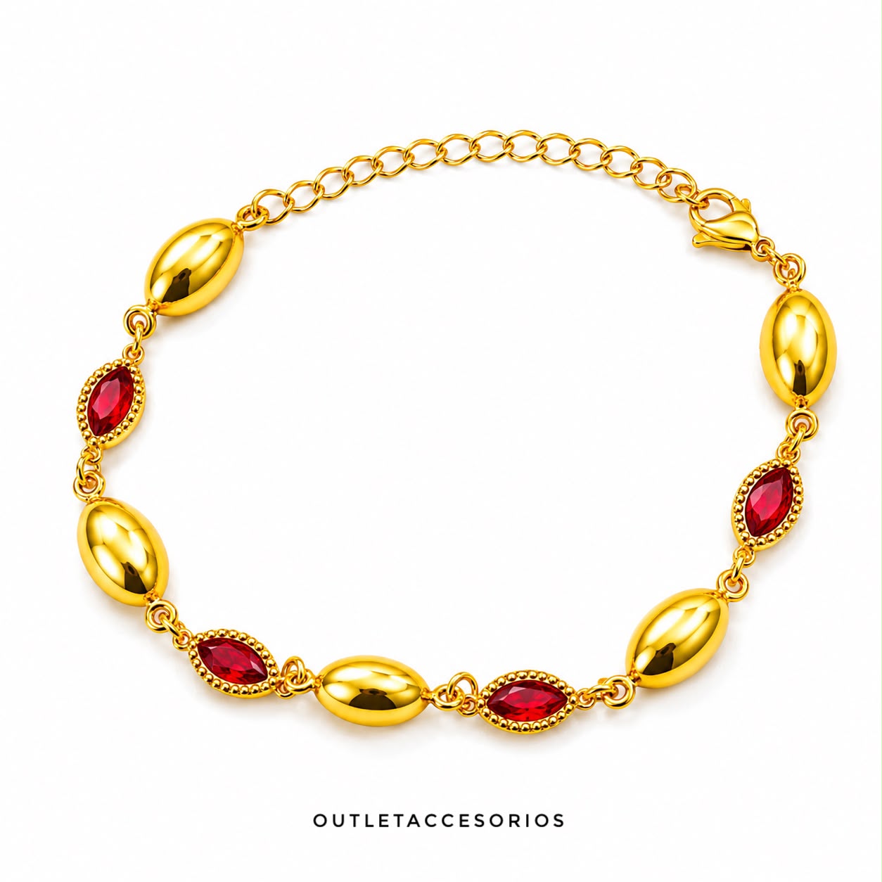 Pulsera rubi