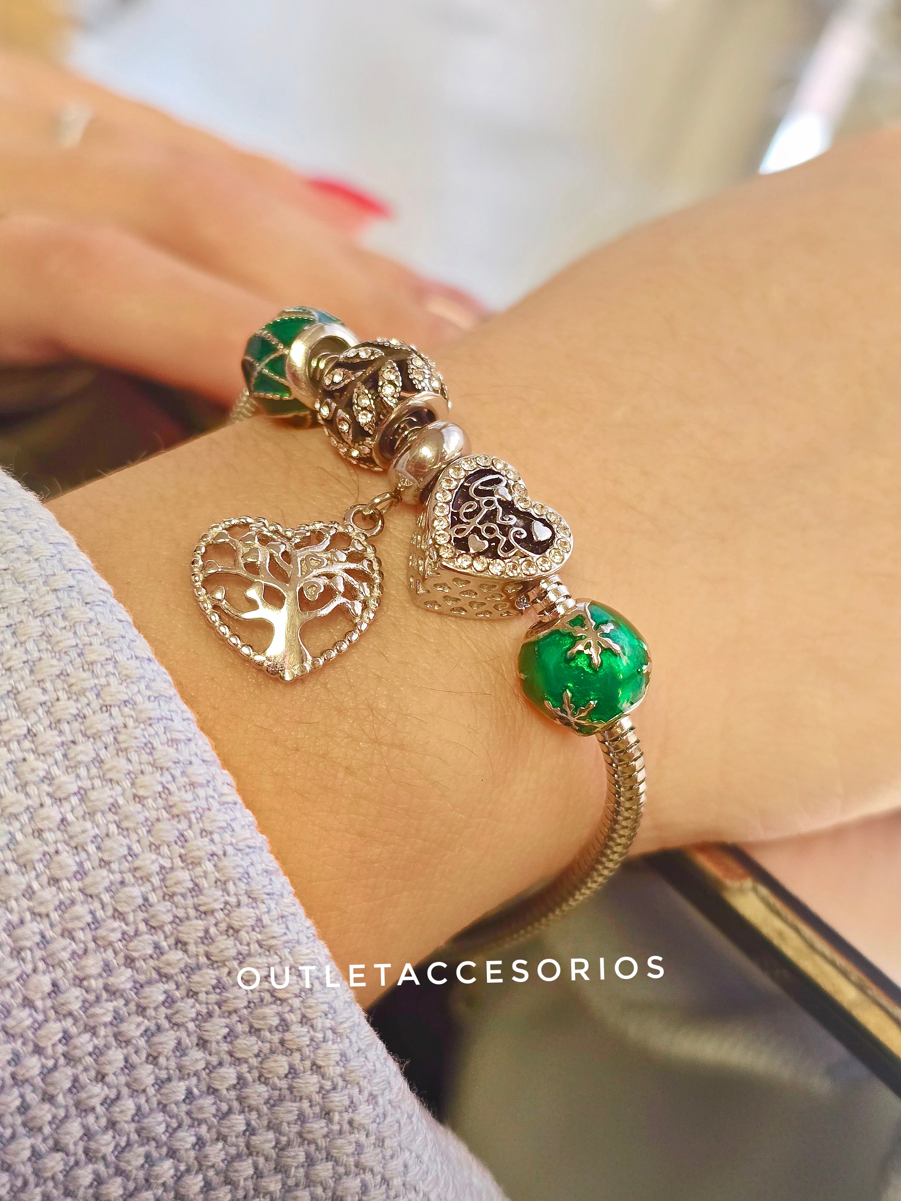 Pulsera charms vida