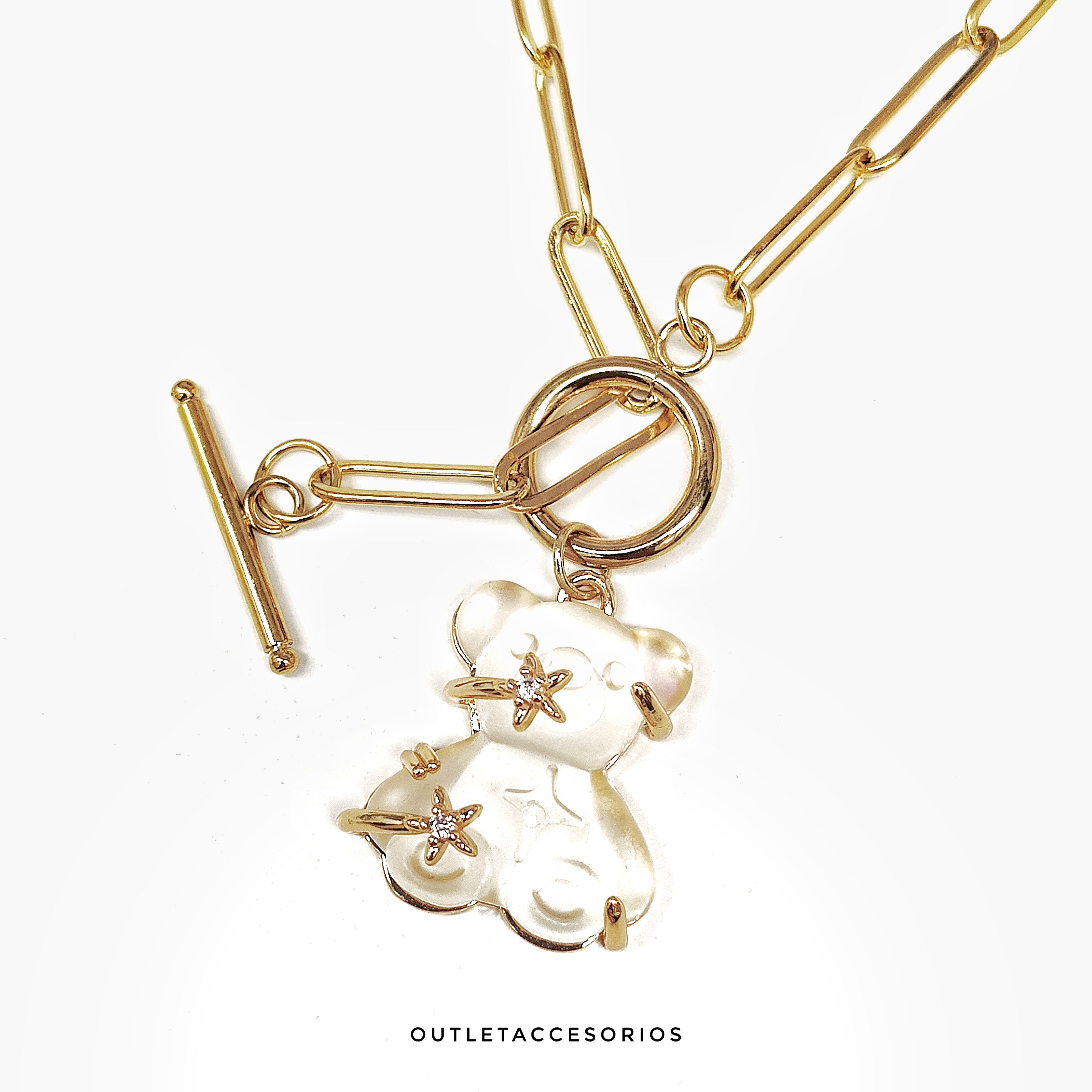 Collar oso teddy