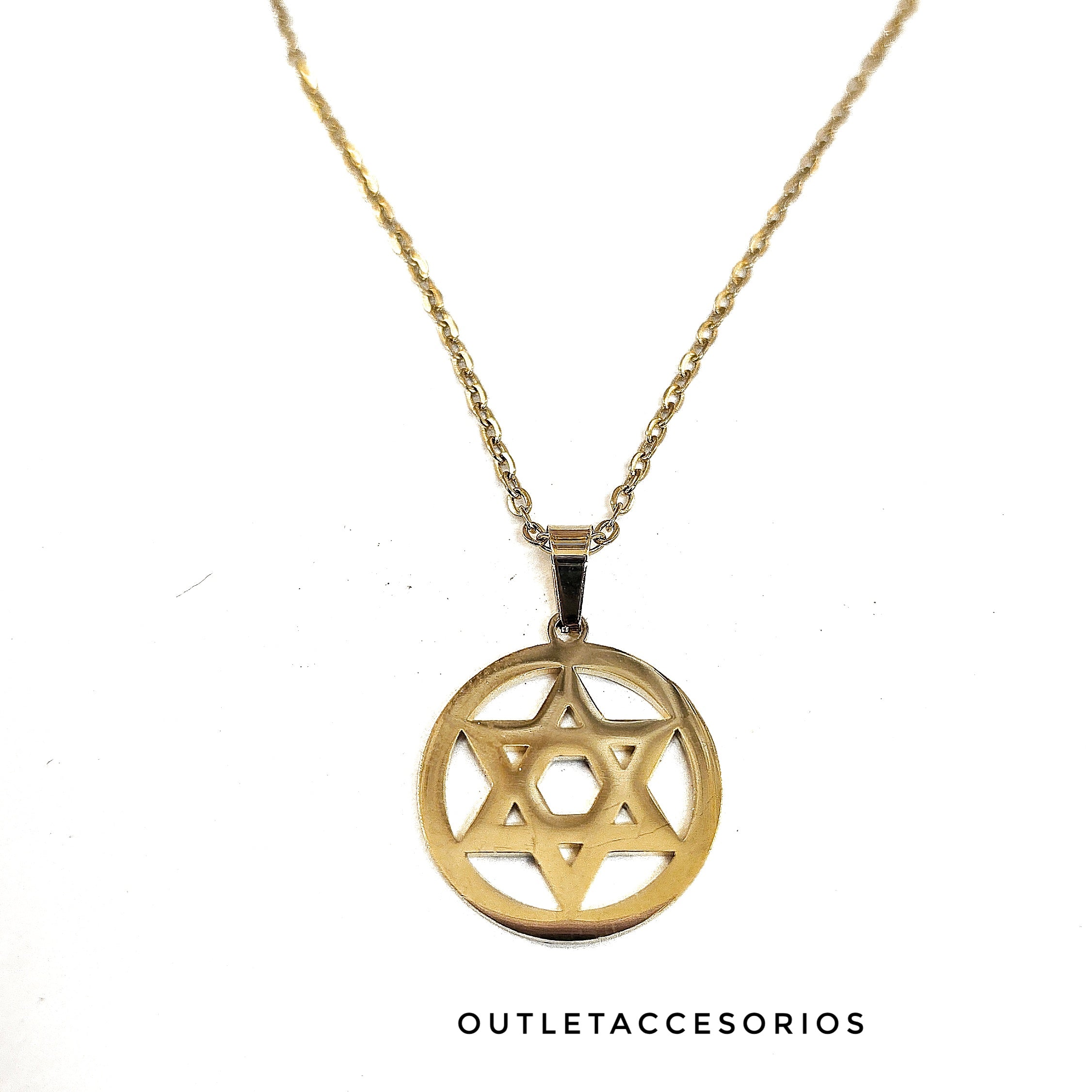Collar estrella david