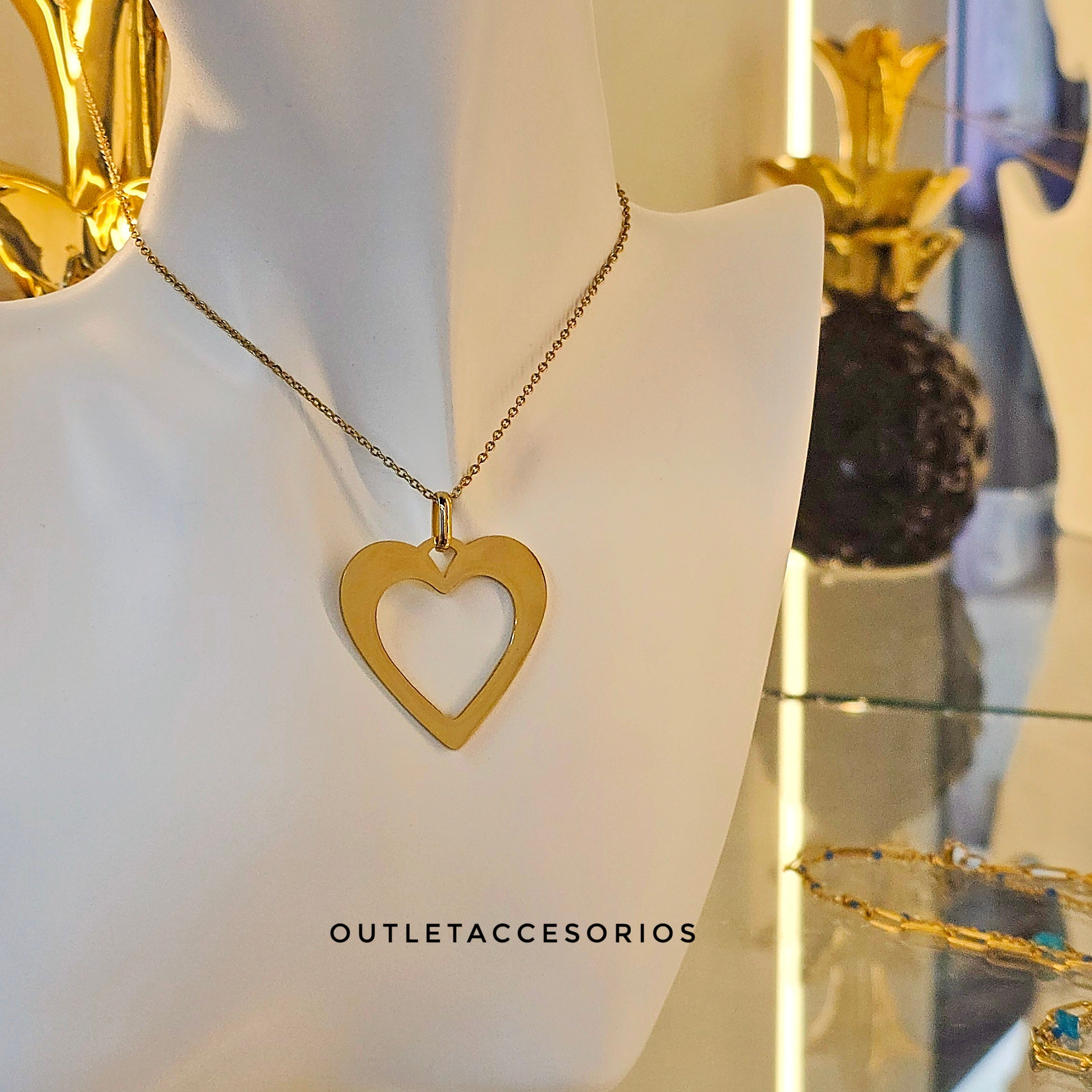 Collar corazón