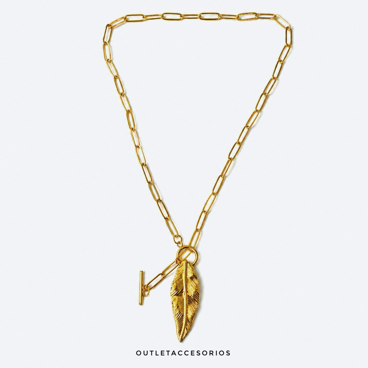 Collar hoja