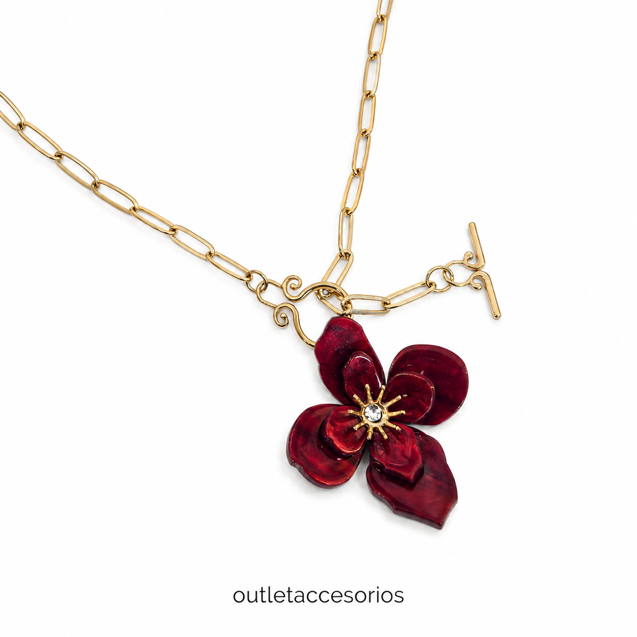 Collar flor