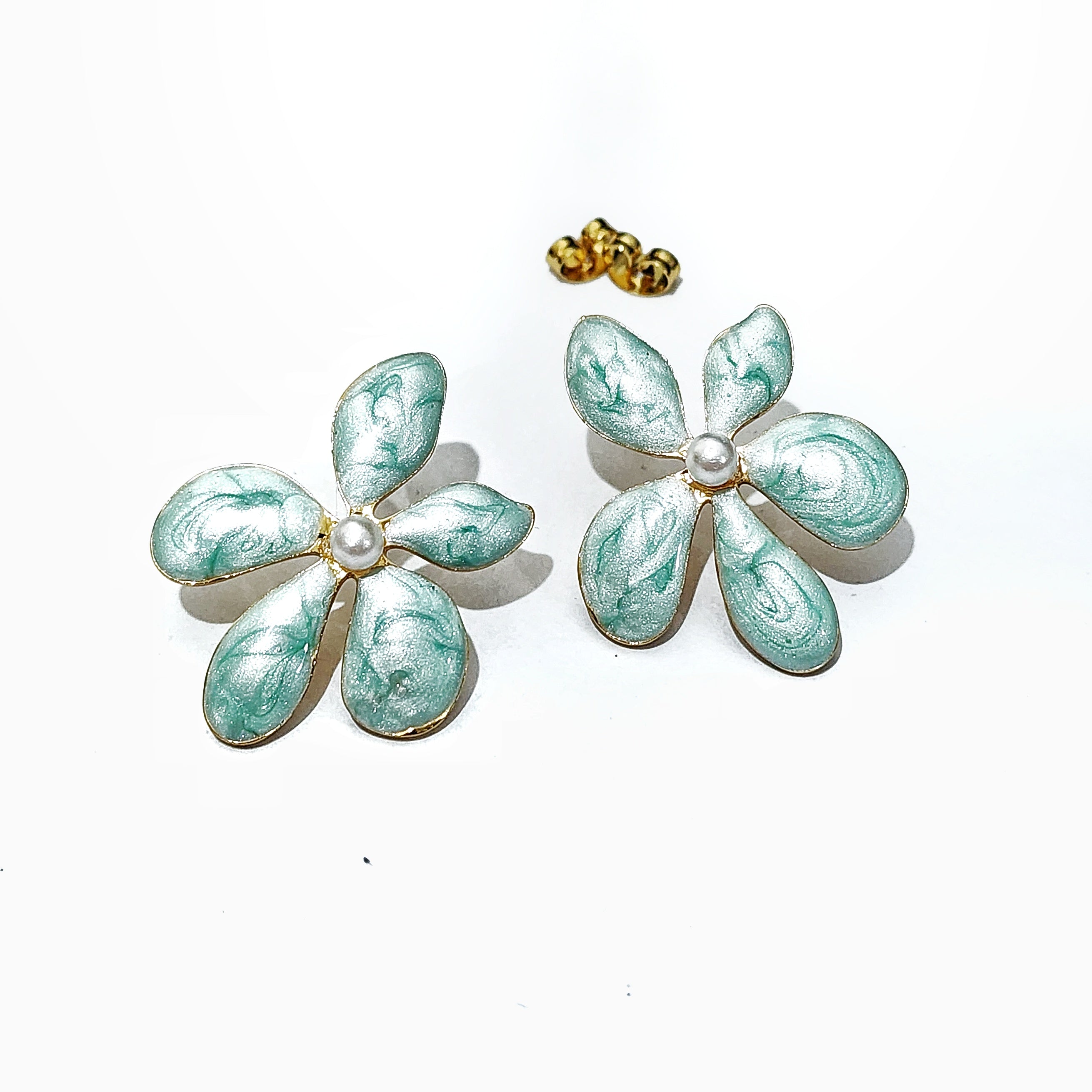 Aros flor amelia