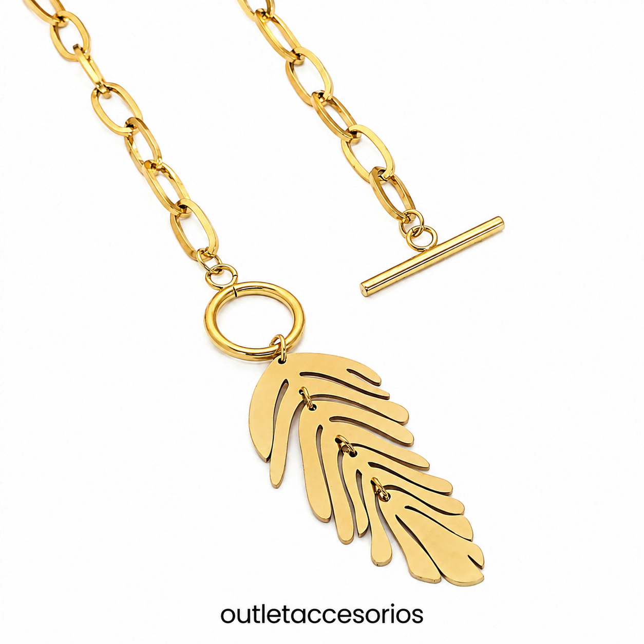 Collar hoja