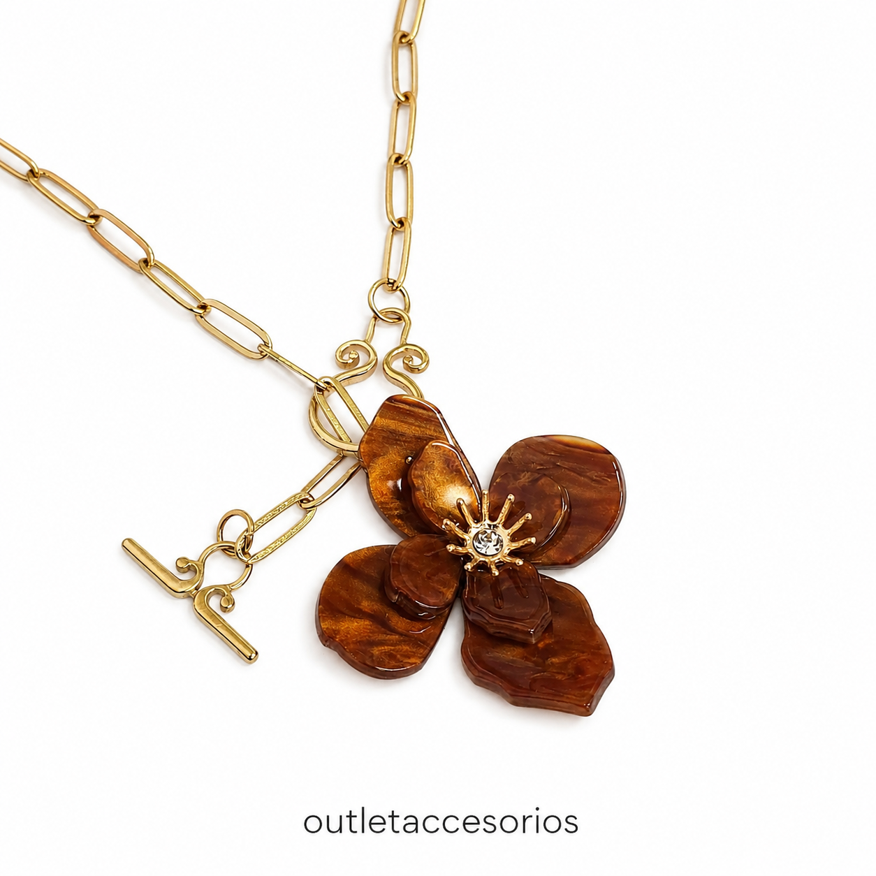 Collar flor
