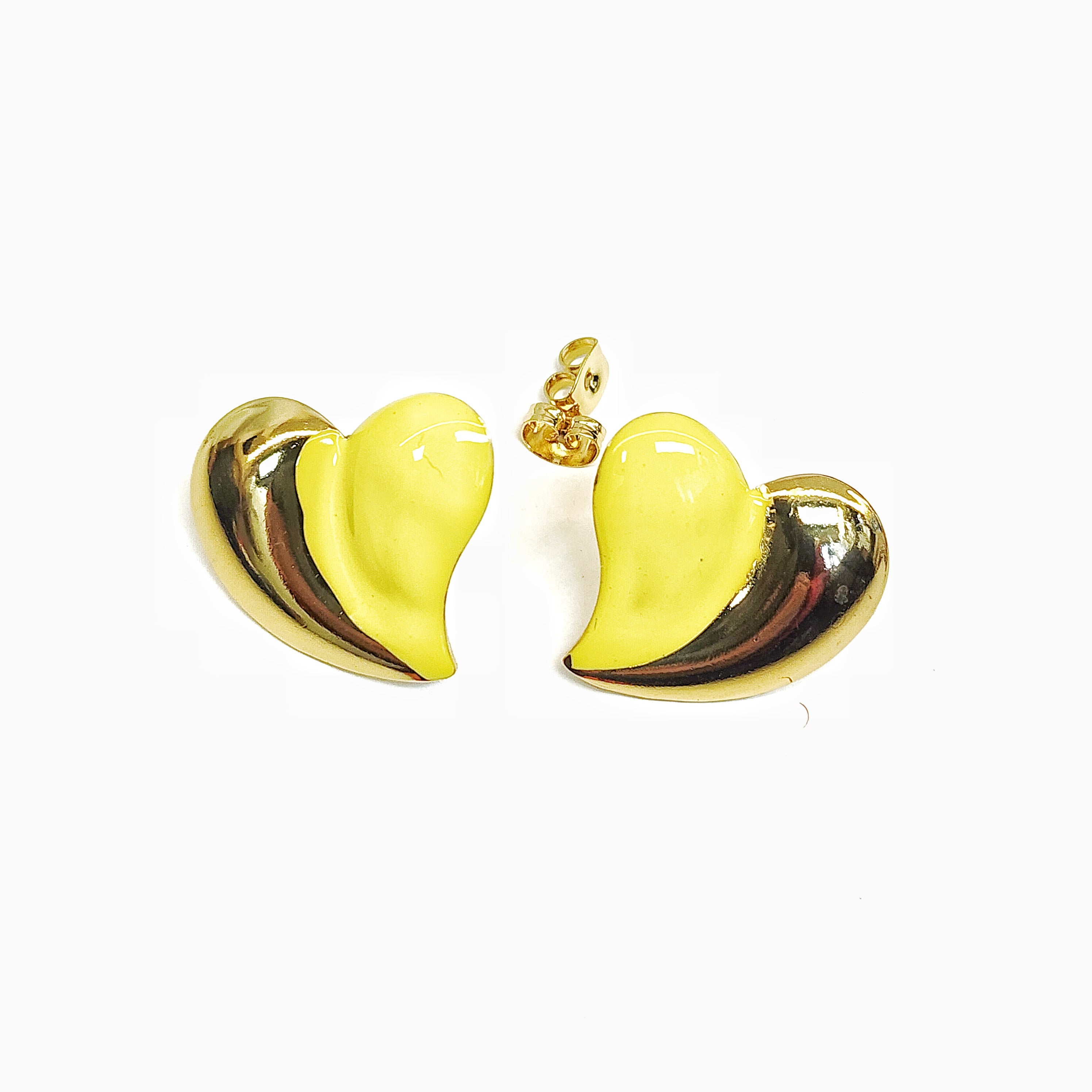 Aros Corazon caramelo 🍬