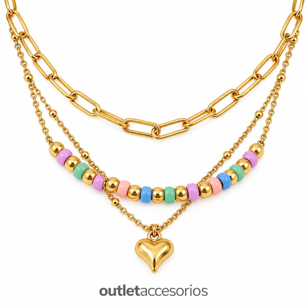 Collar caramelo