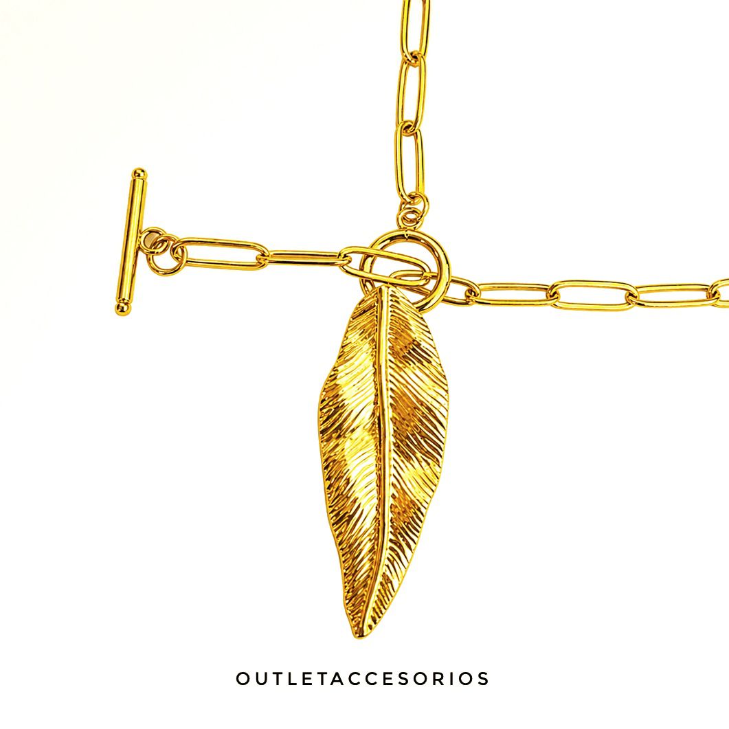 Collar hoja