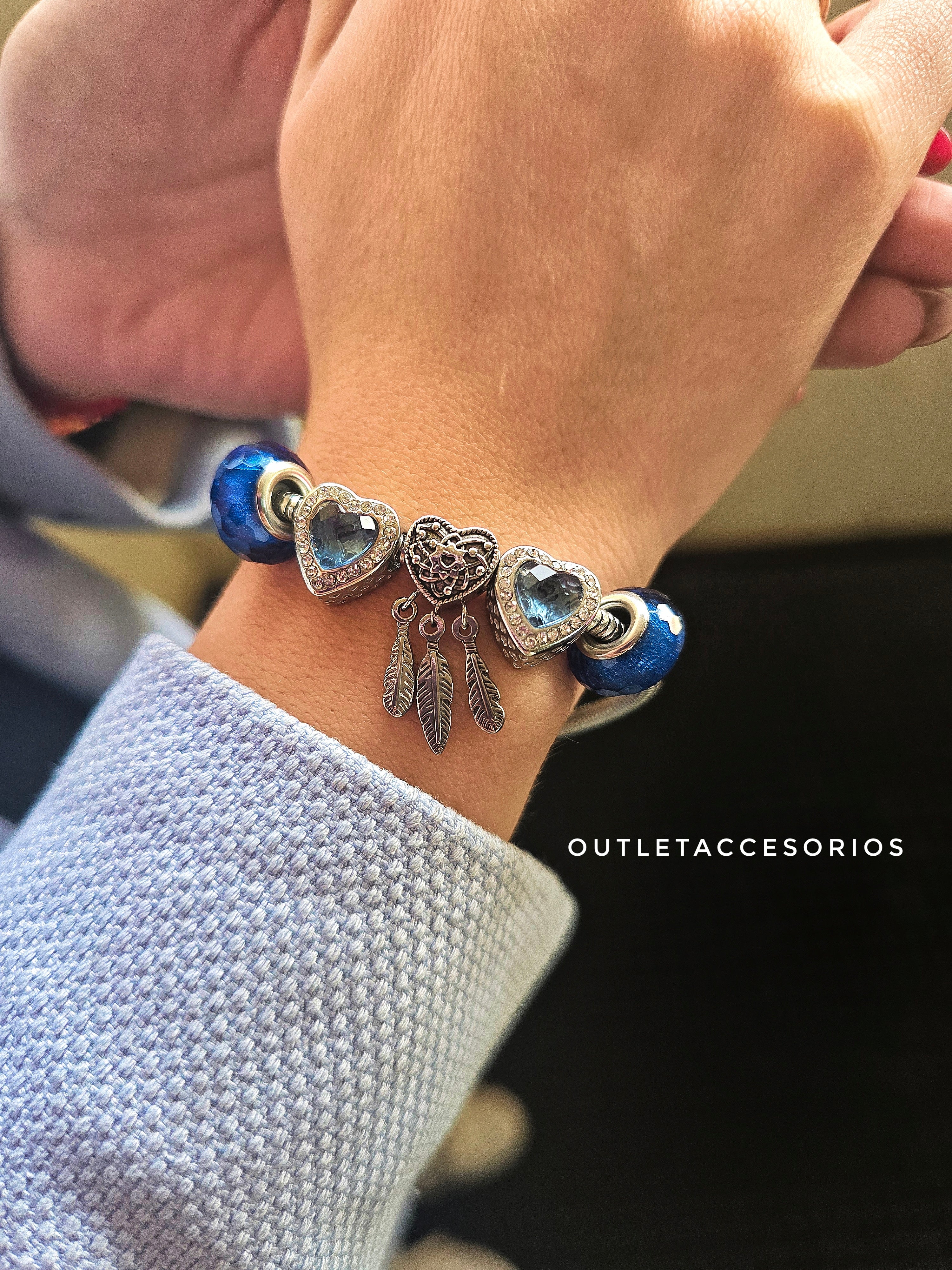 Pulsera charms sueños
