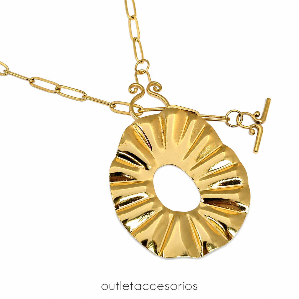 Collar medallon
