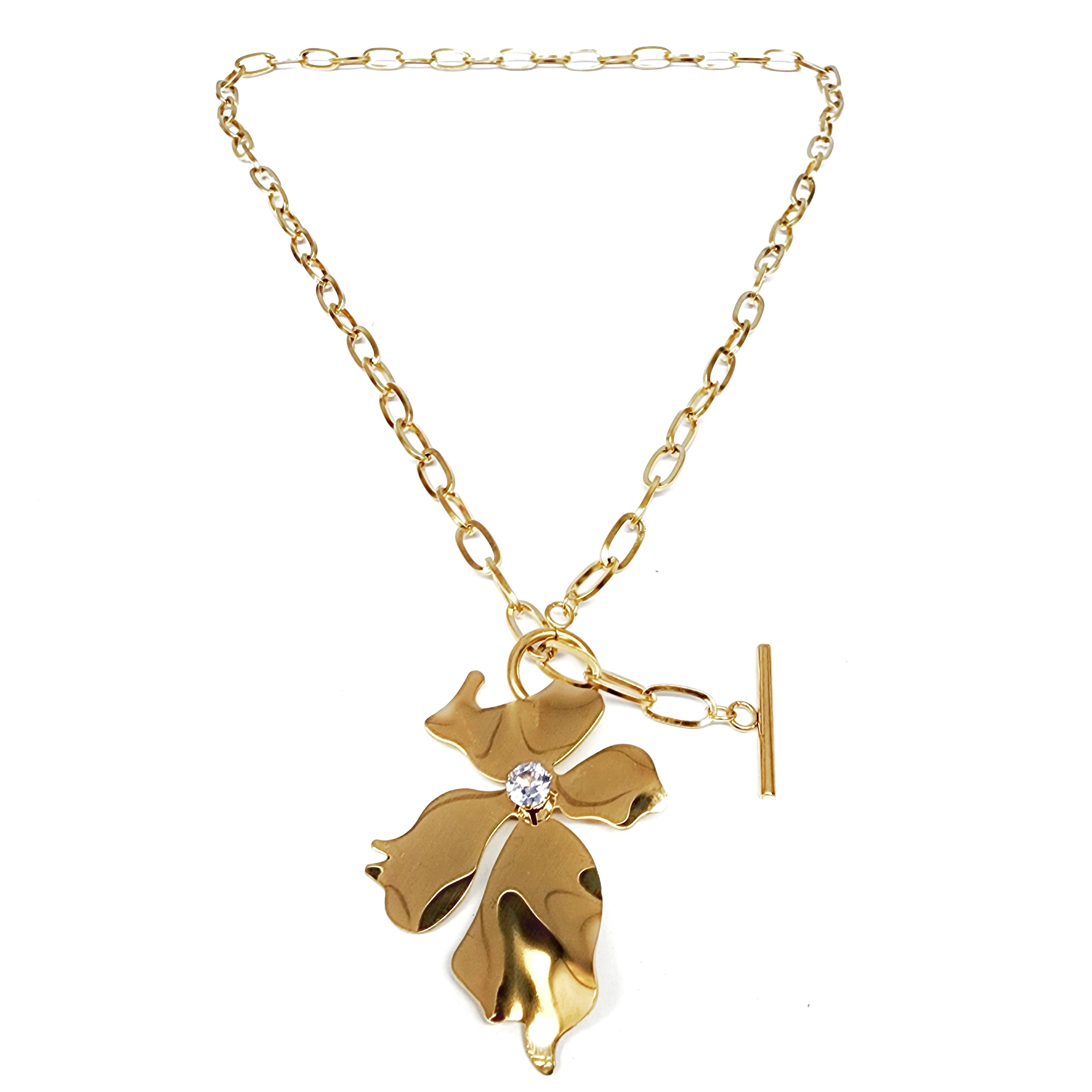 Collar flor aurora