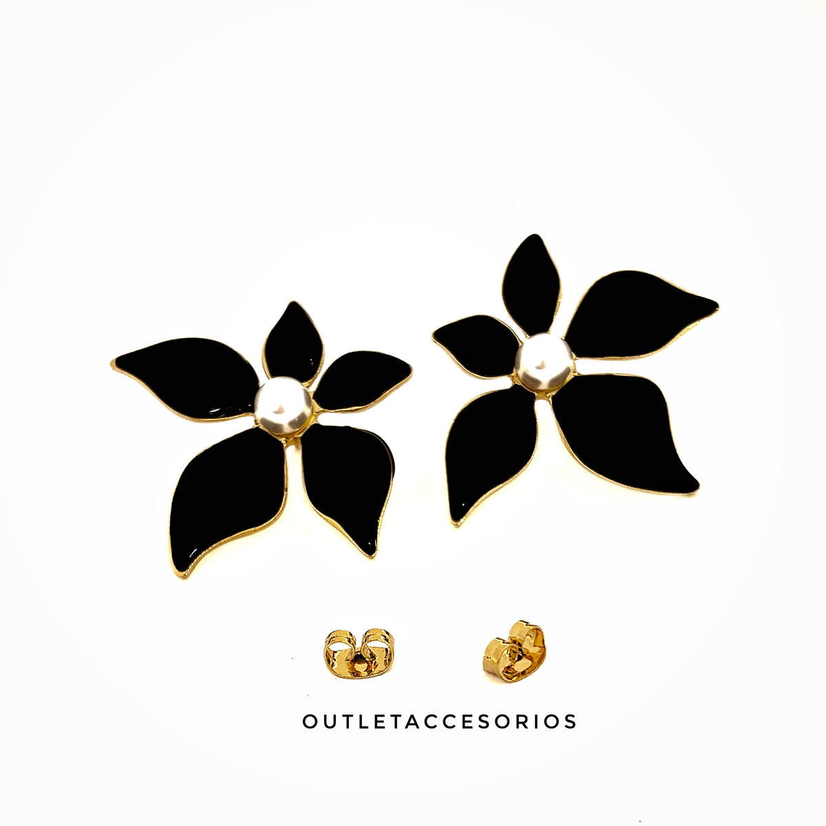 Aros flor dalila
