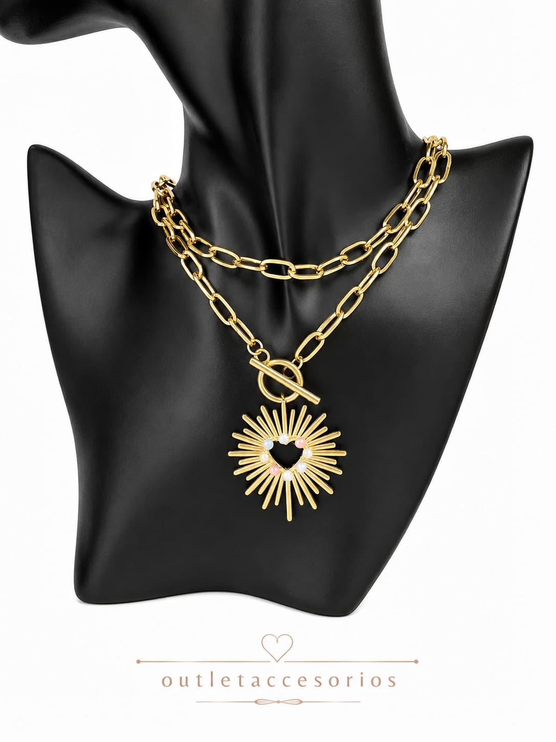Collar corazon