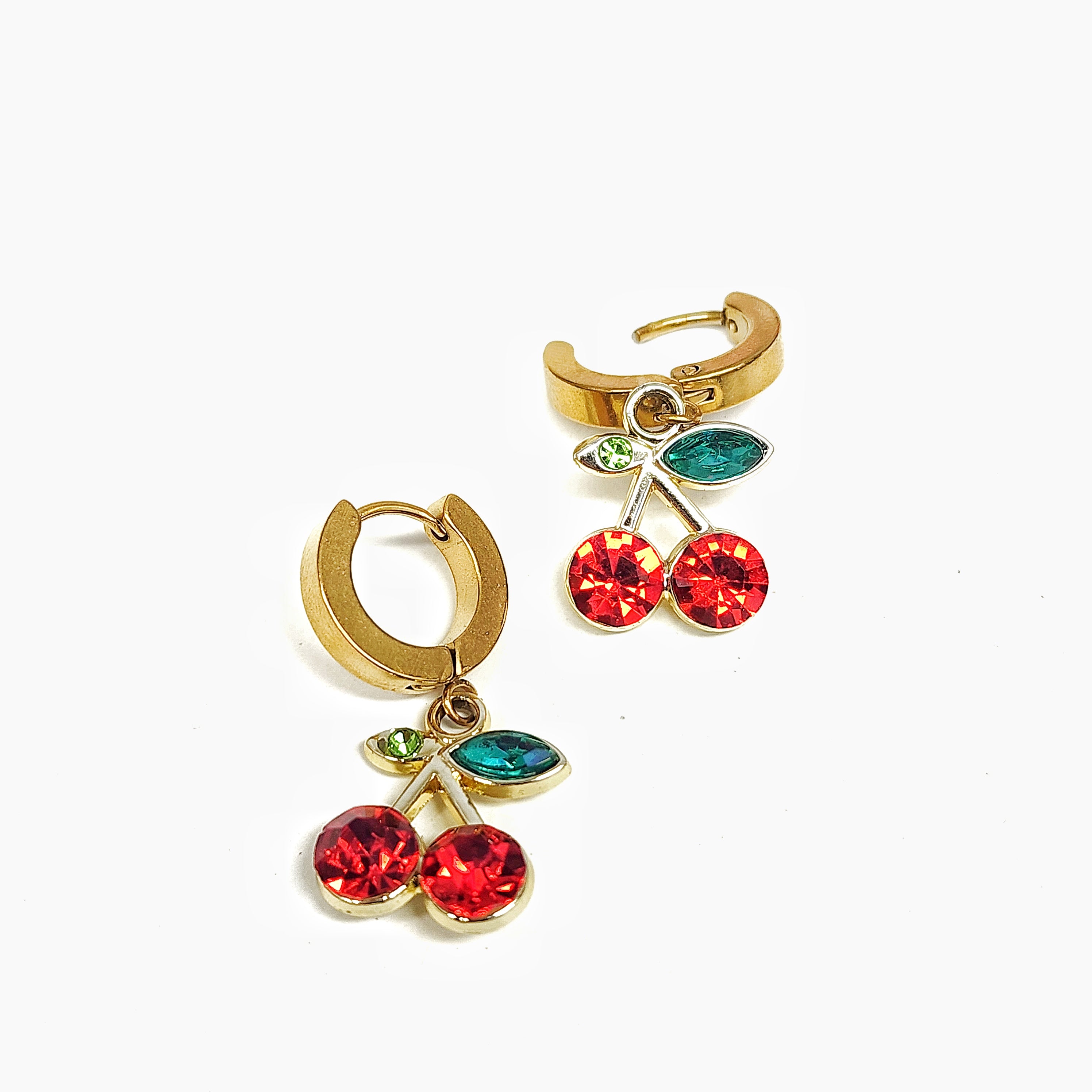 Aros guinda 🍒