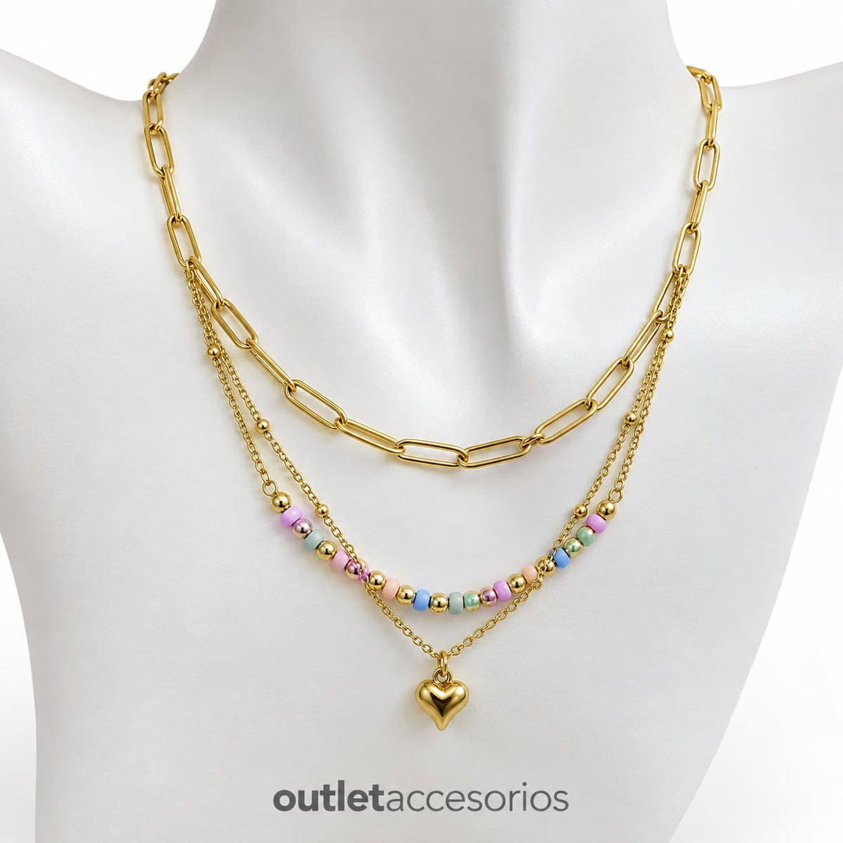 Collar caramelo