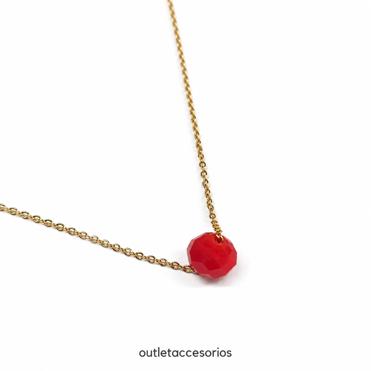 Collar luz rojo