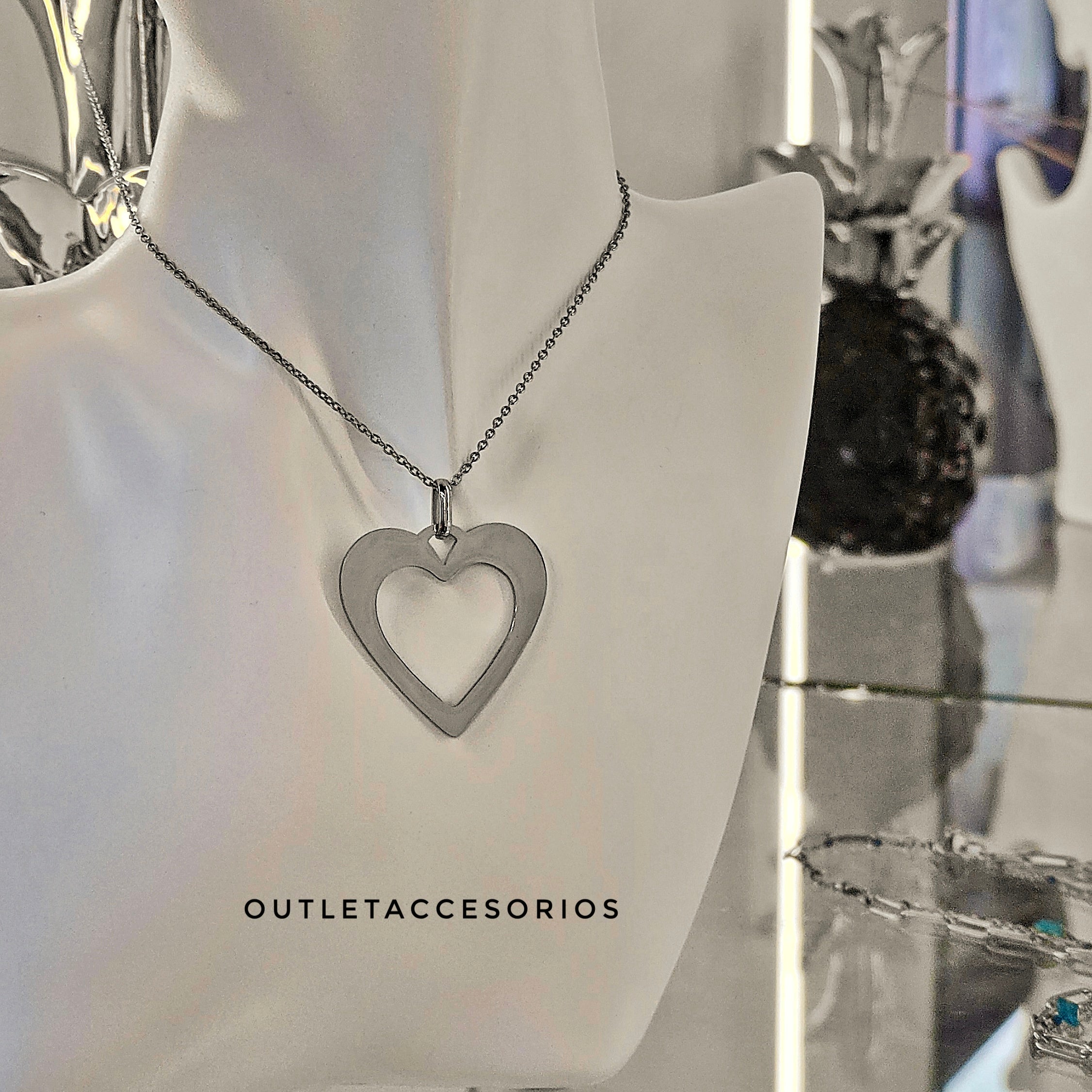Collar corazón