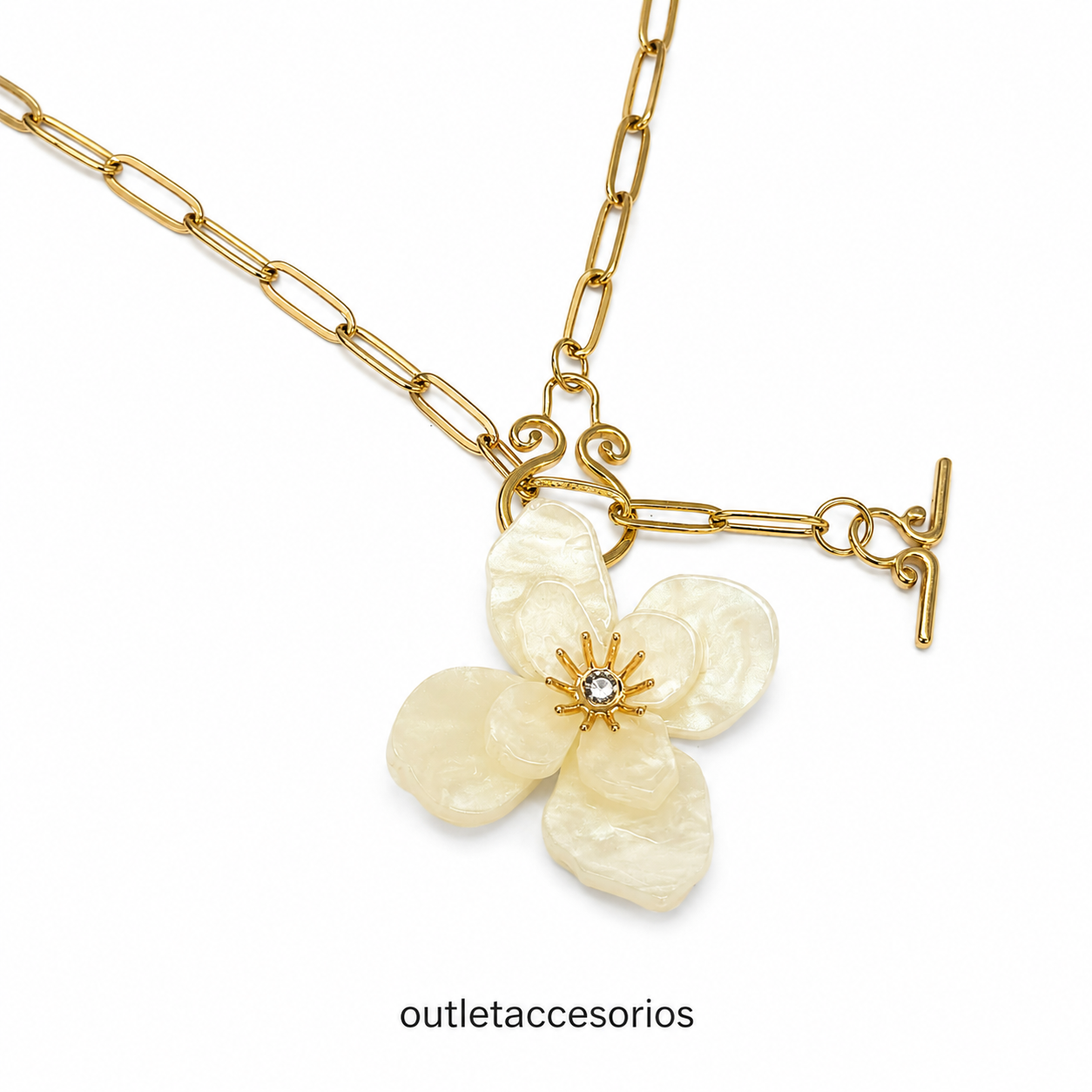 Collar flor
