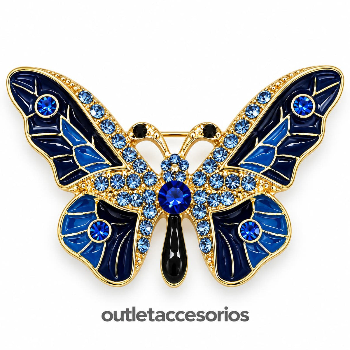 Prendedor mariposa