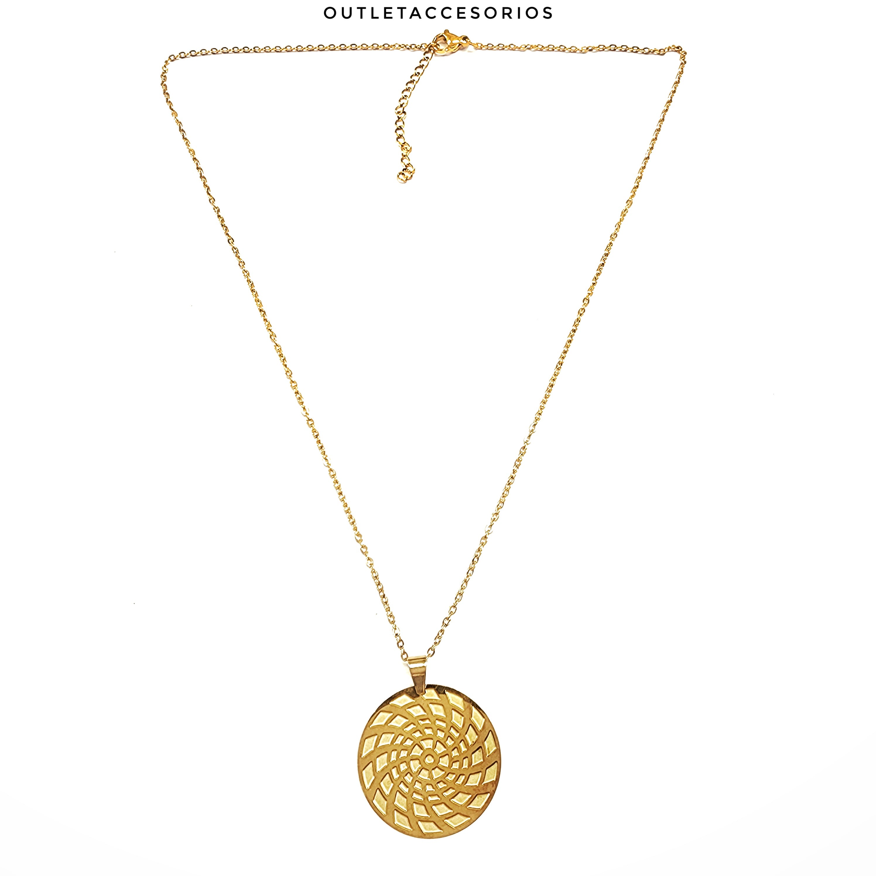 Collar medalla reina