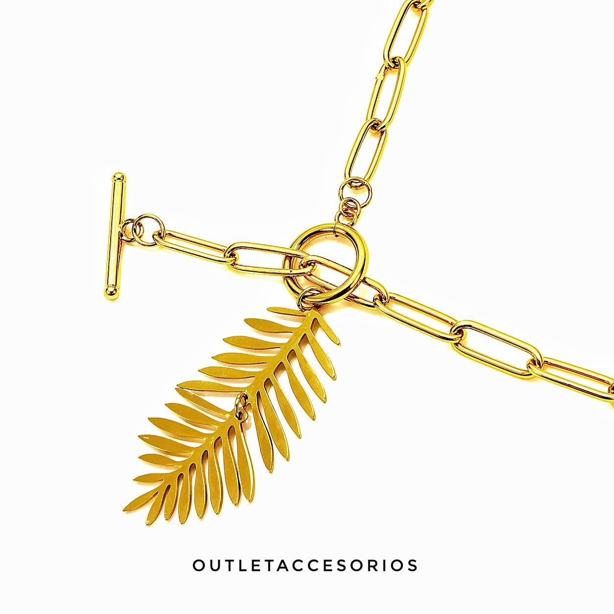 Collar hoja