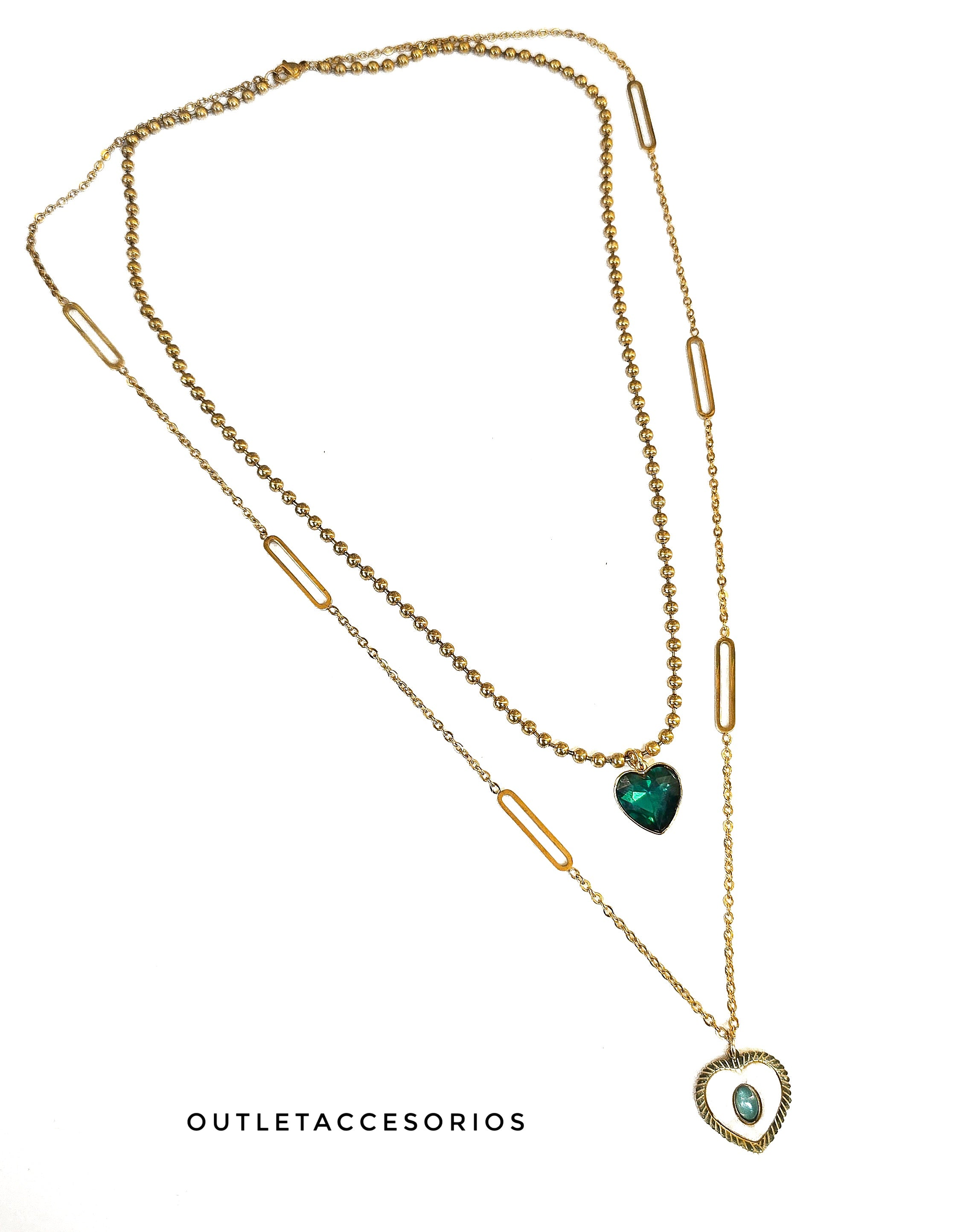 Collar corazon gitana