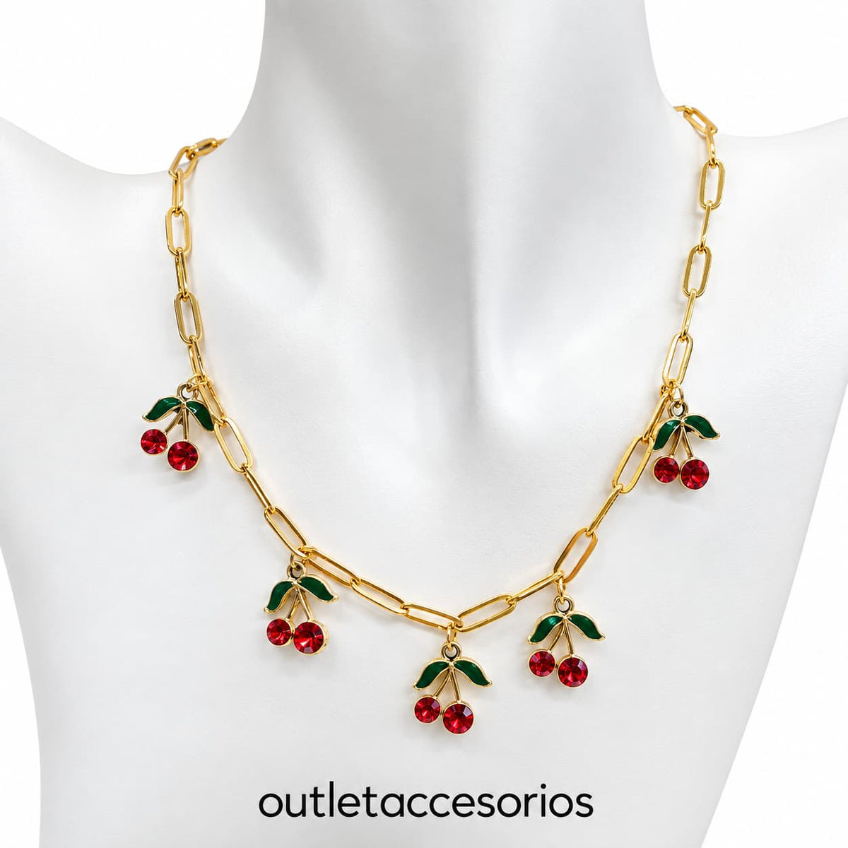 Collar guinda